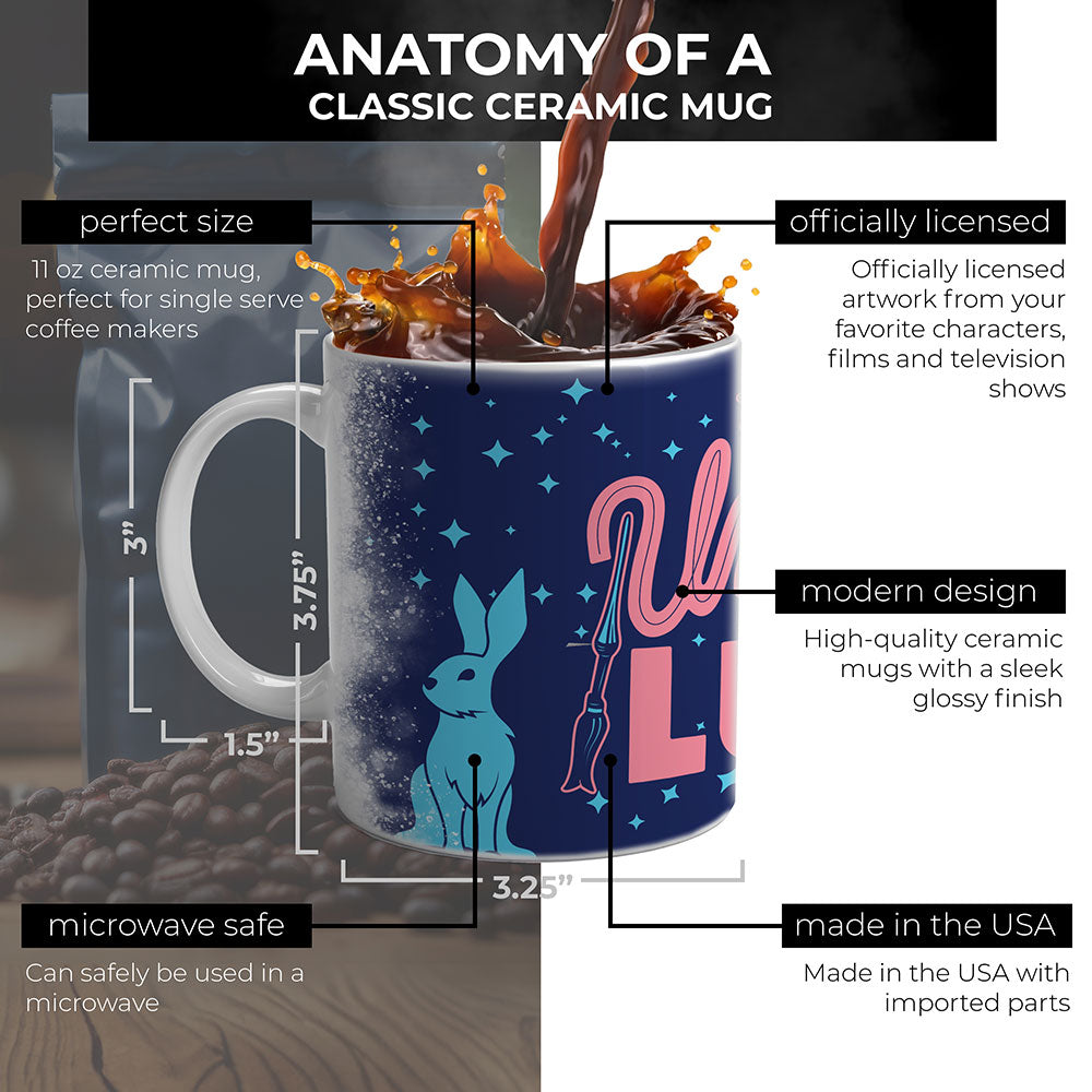 Harry Potter (Unique Like Luna) 11 oz White Ceramic Mug WMUG1840