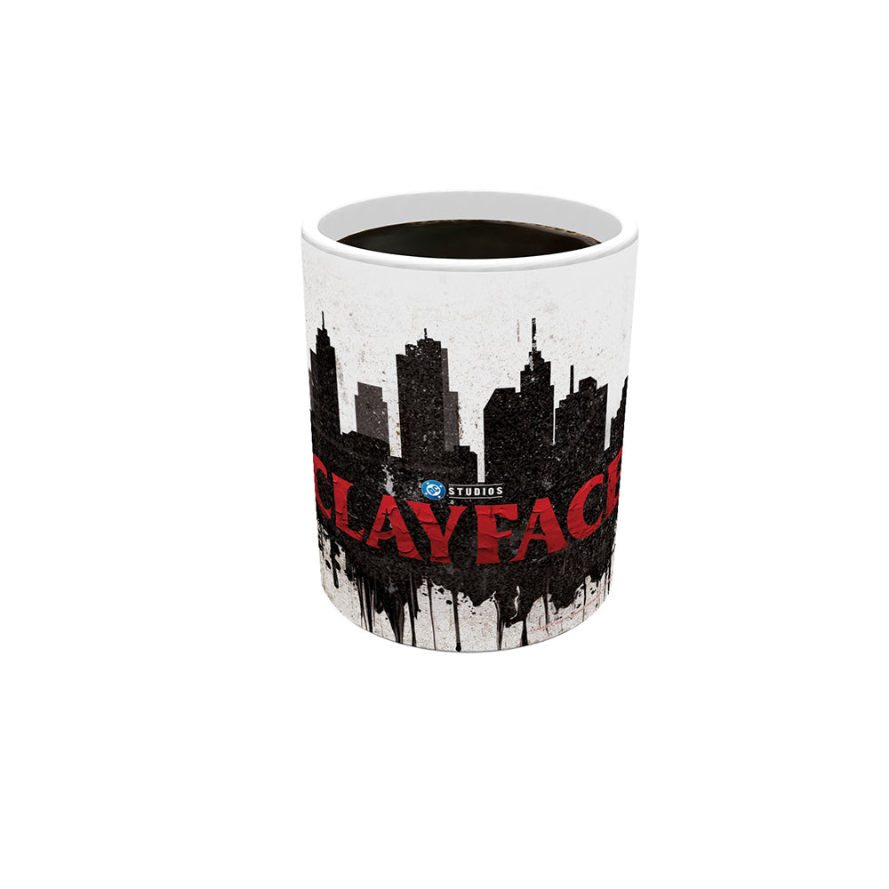 Clayface (City Skyline) 11 oz White Ceramic Mug WMUG1852