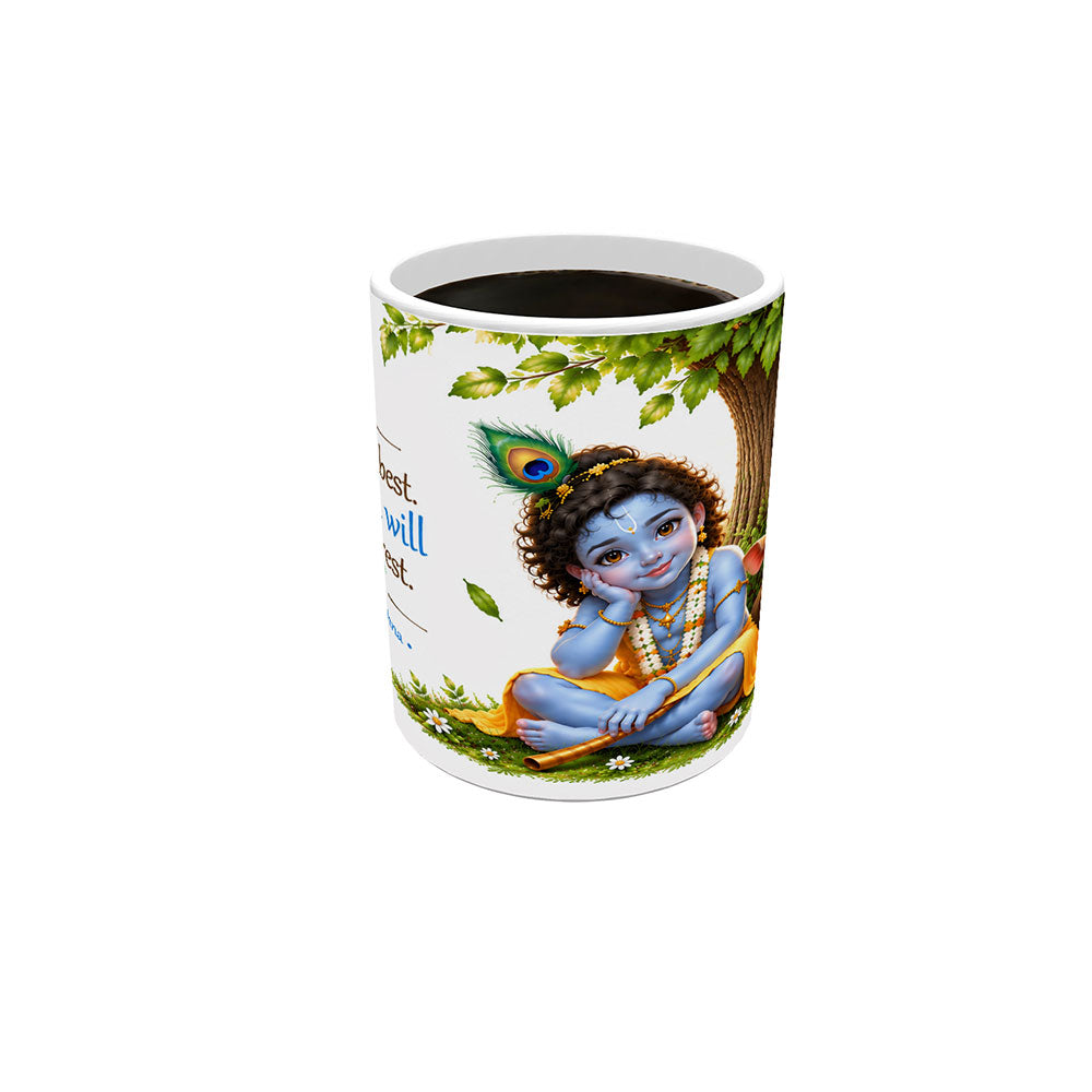 Trend Setters Original (Little Krishna) 11 oz White Ceramic Mug WMUG1856
