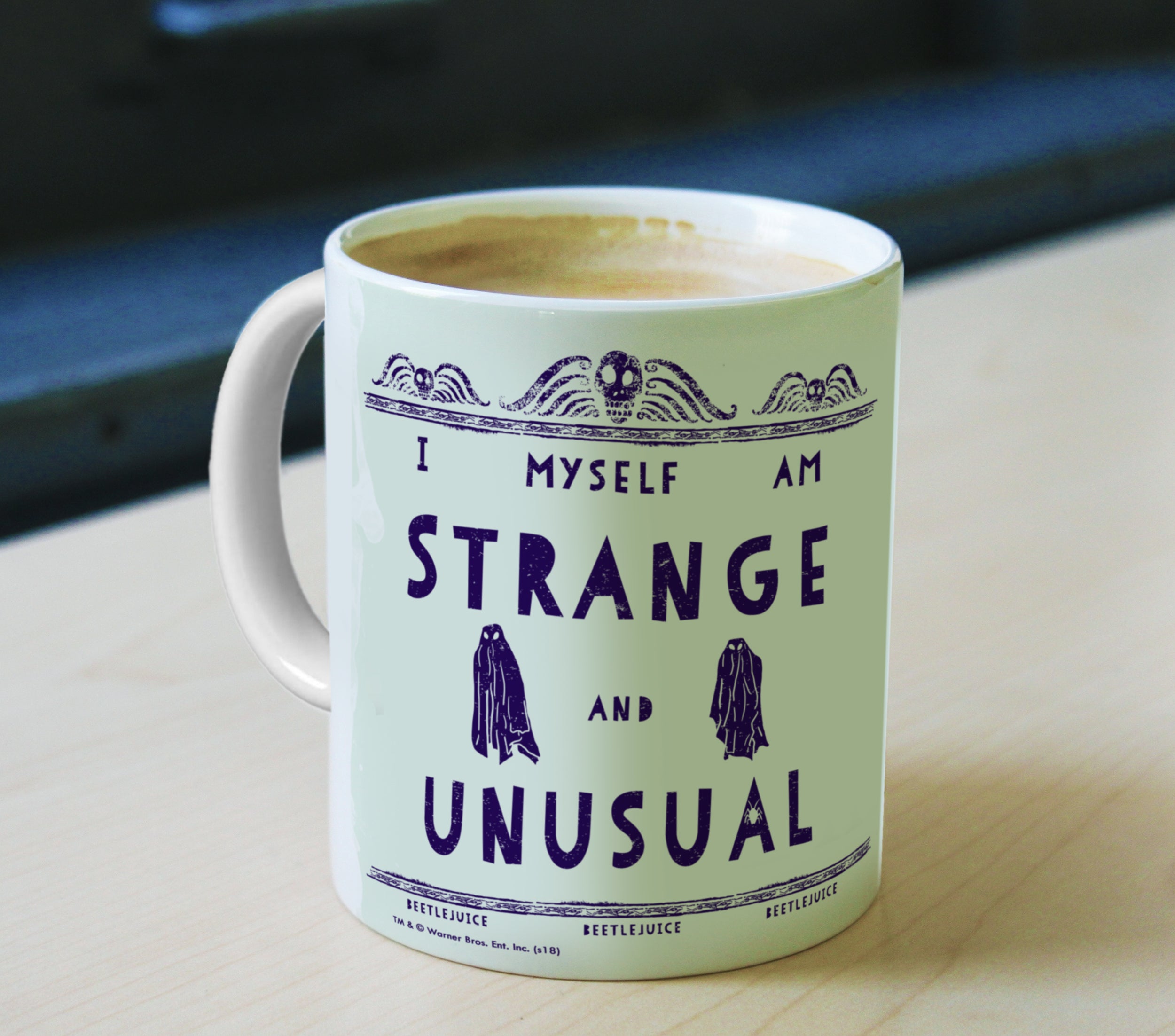 Beetlejuice (Strange and Unusual) 11 Oz Ceramic Mug WMUG780