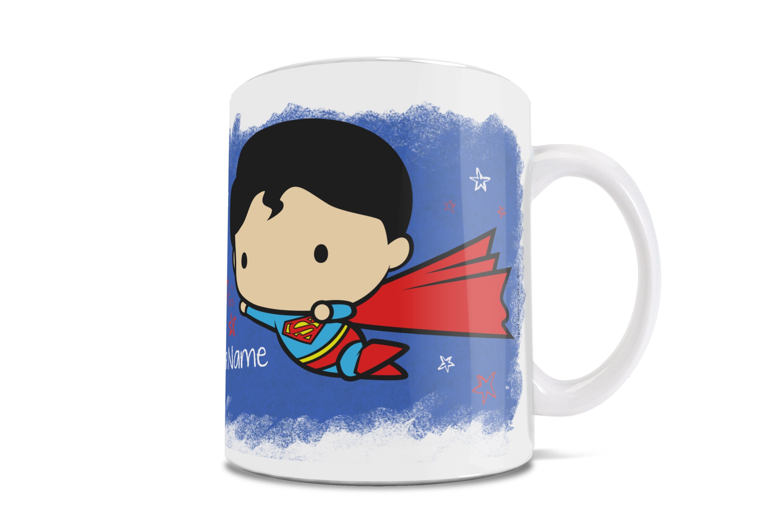 Father's Day Collection (SuperDad – Personalized) 11 oz White Ceramic Mug WMUG797