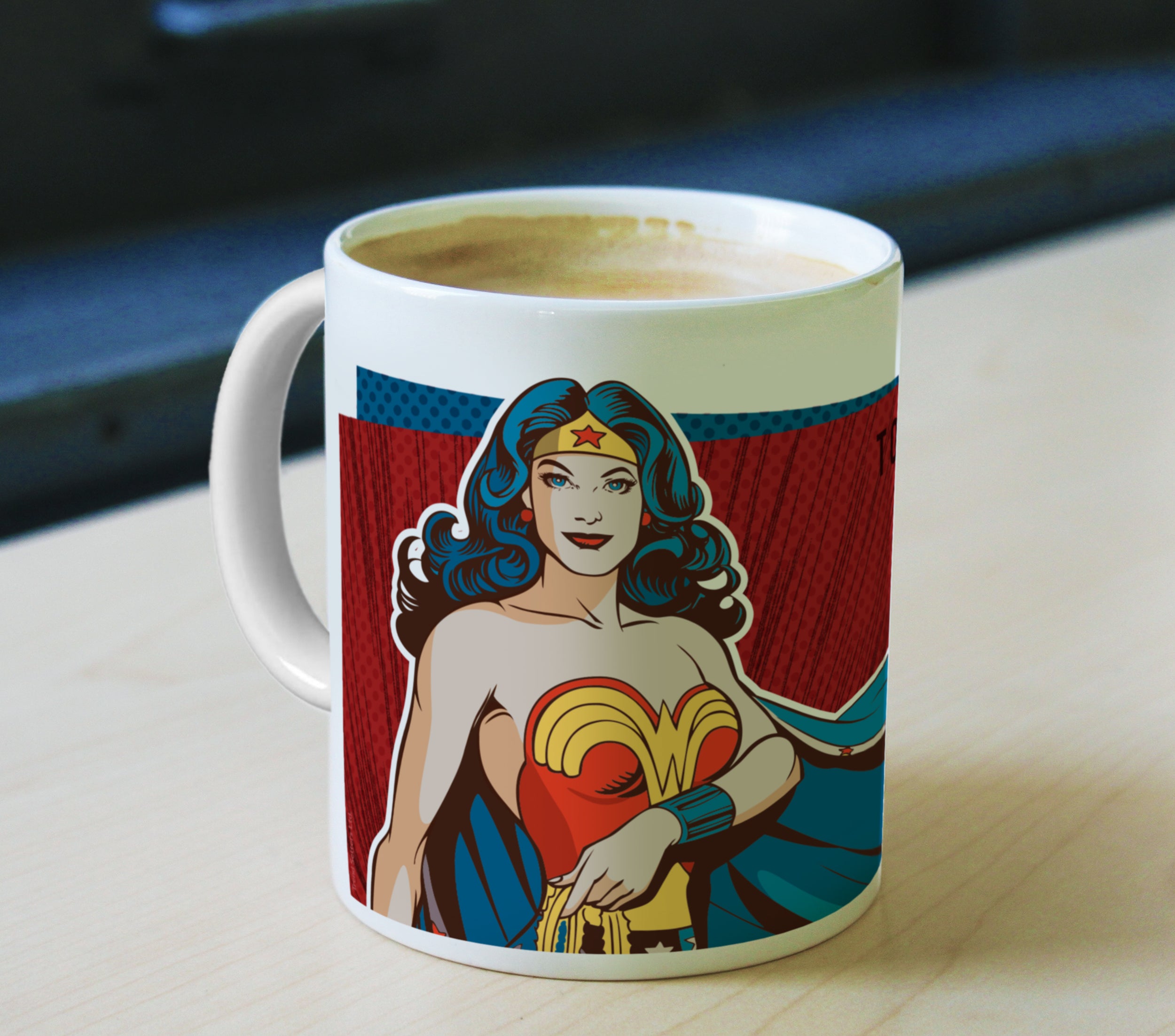 DC Comics (Wonder Woman - Mom, You are the World) 11 oz Ceramic Mug WMUG801