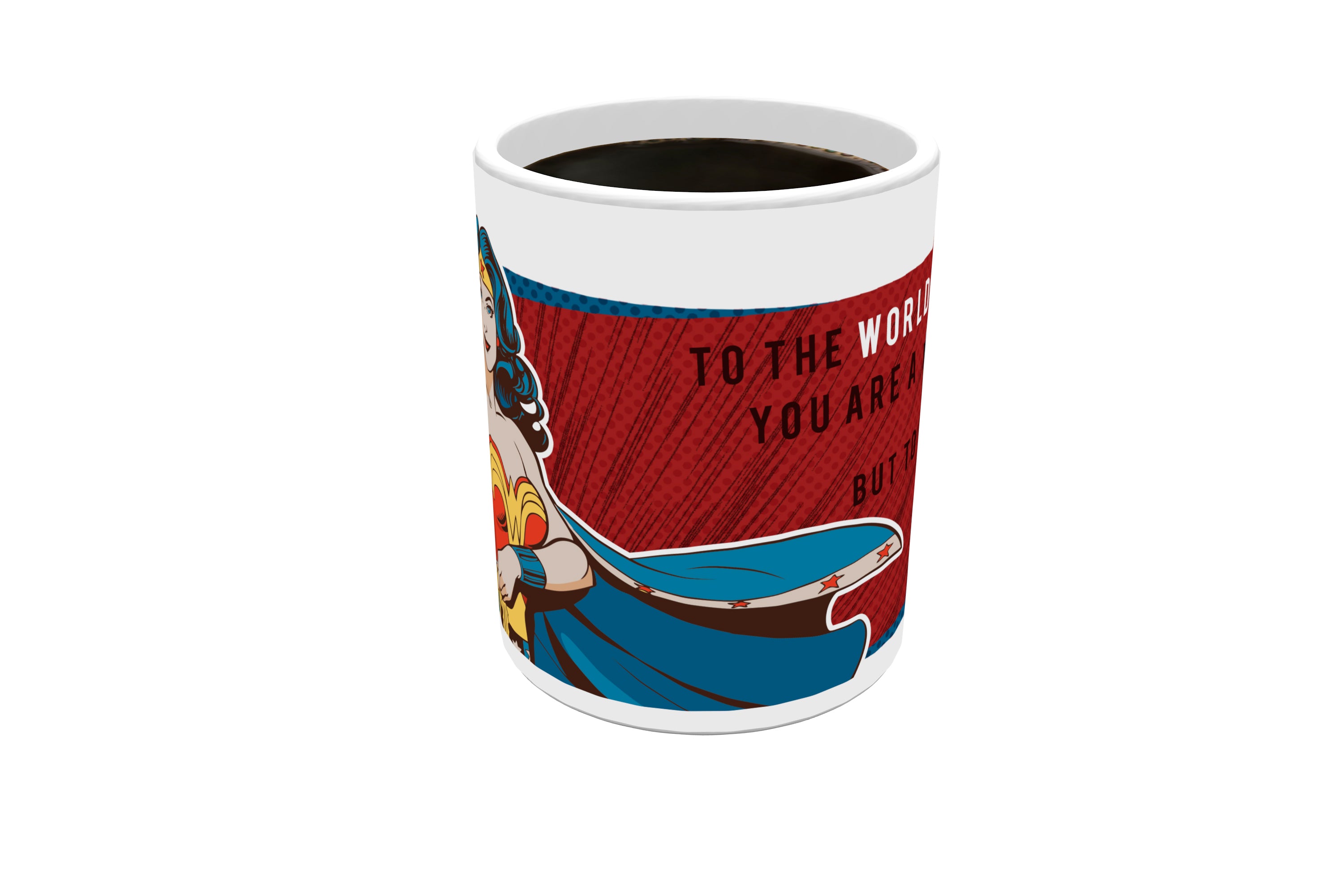 DC Comics (Wonder Woman - Mom, You are the World) 11 oz Ceramic Mug WMUG801