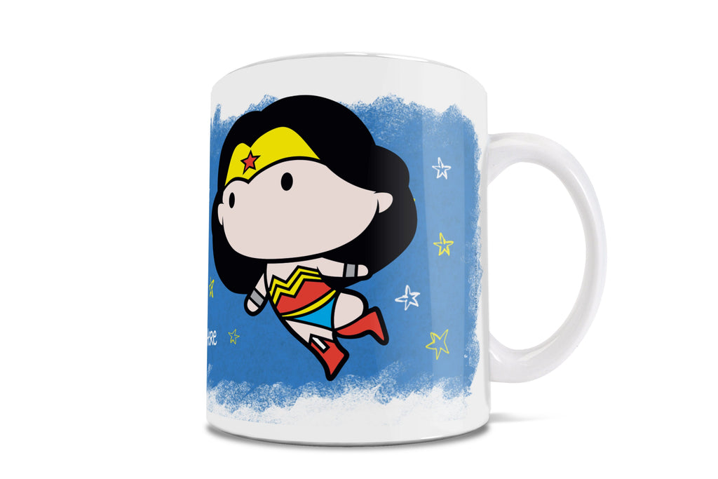 Mother's Day Collection (Wonder Woman – Mommy – Personalized) 11 oz White Ceramic Mug