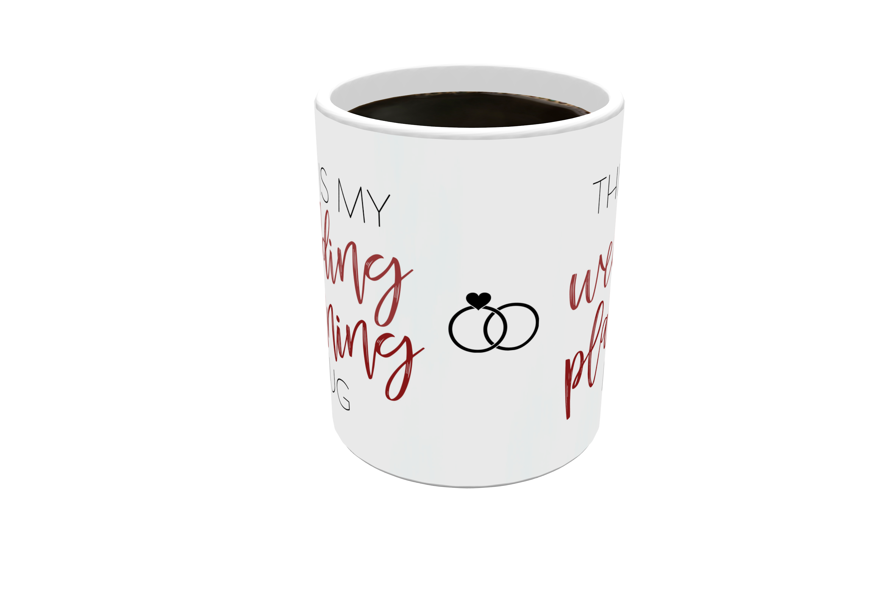 Wedding Collection (Wedding Planning) 11 oz Ceramic Mug WMUG806A