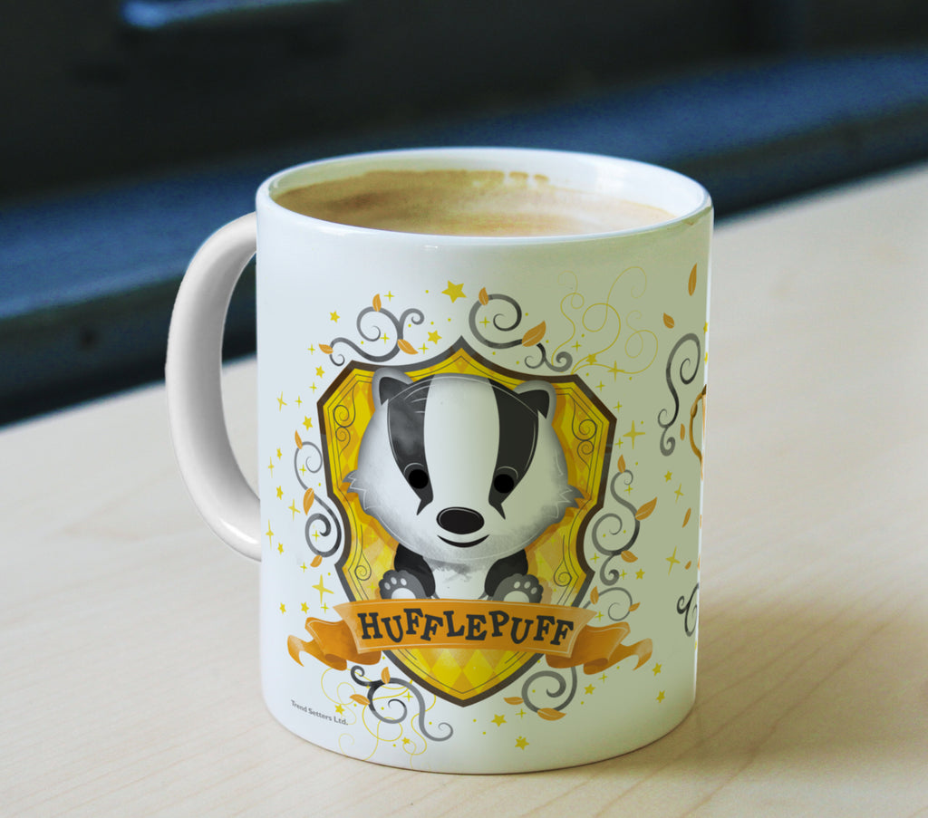 Harry Potter (Hufflepuff Chibi Watercolor) 11 oz Ceramic Mug WMUG815