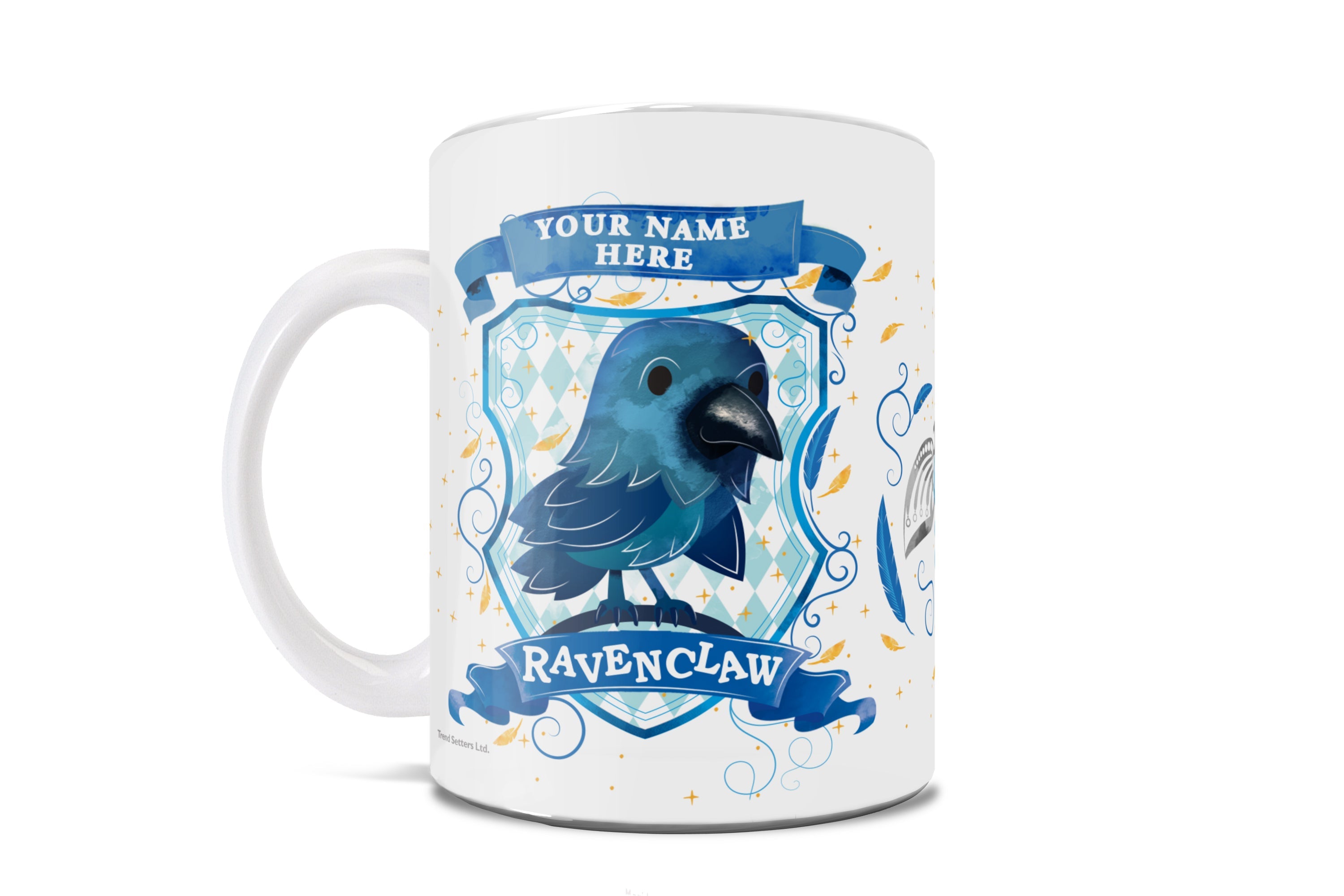 Harry Potter (Ravenclaw Chibi Watercolor - Personalized) White Ceramic Mug WMUG818
