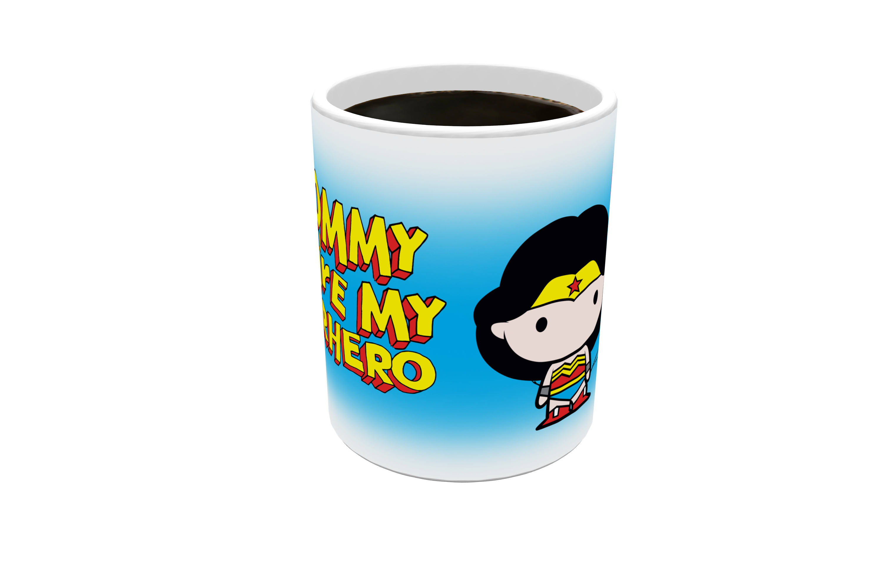 DC Comics (Wonder Woman - Mommy Youre My Superhero) 11 oz Ceramic Mug WMUG829