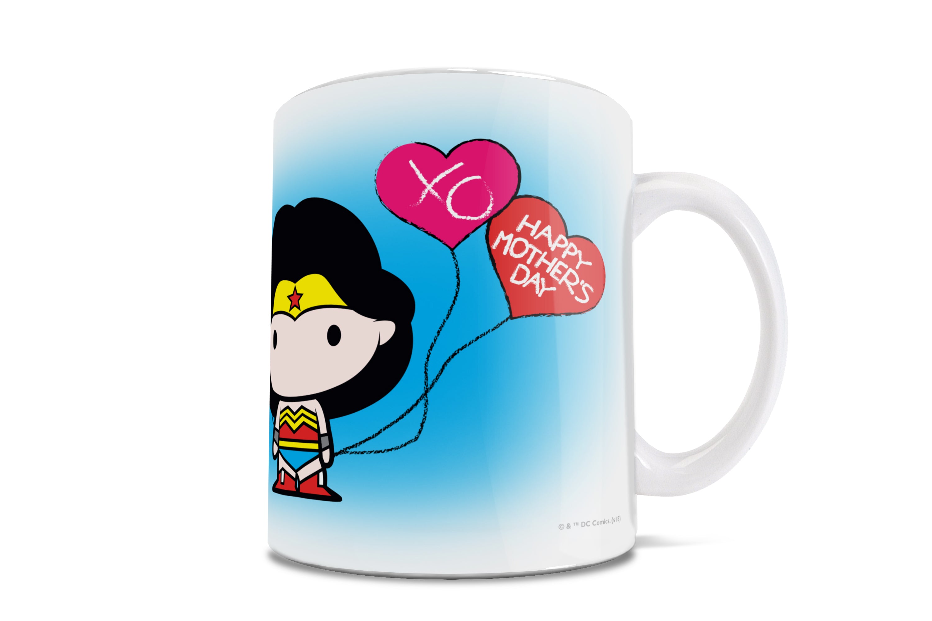 DC Comics (Wonder Woman - Mommy Youre My Superhero) 11 oz Ceramic Mug WMUG829