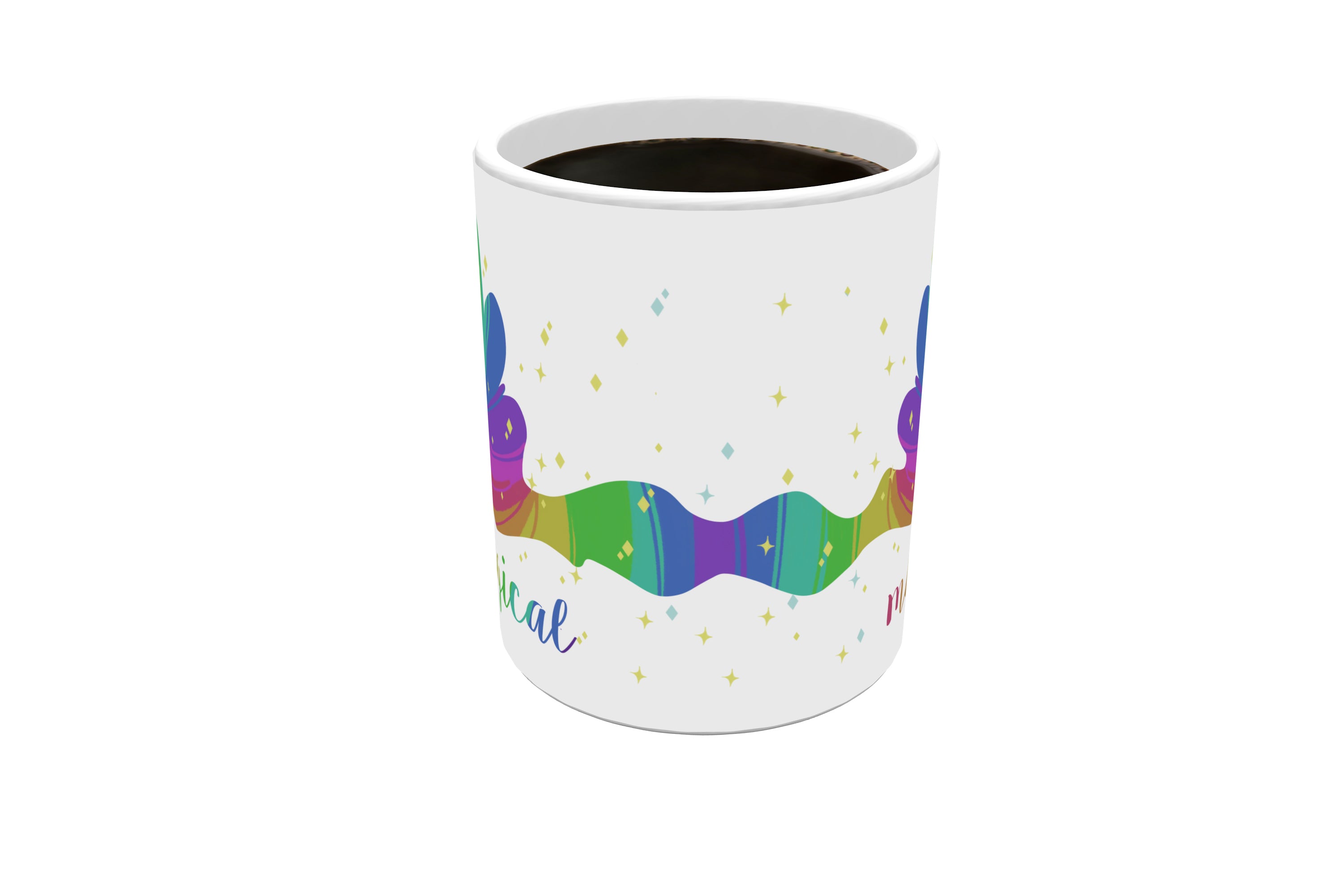 Unicorn (I'm Magical) Effwords 11 oz Ceramic Mug WMUG830