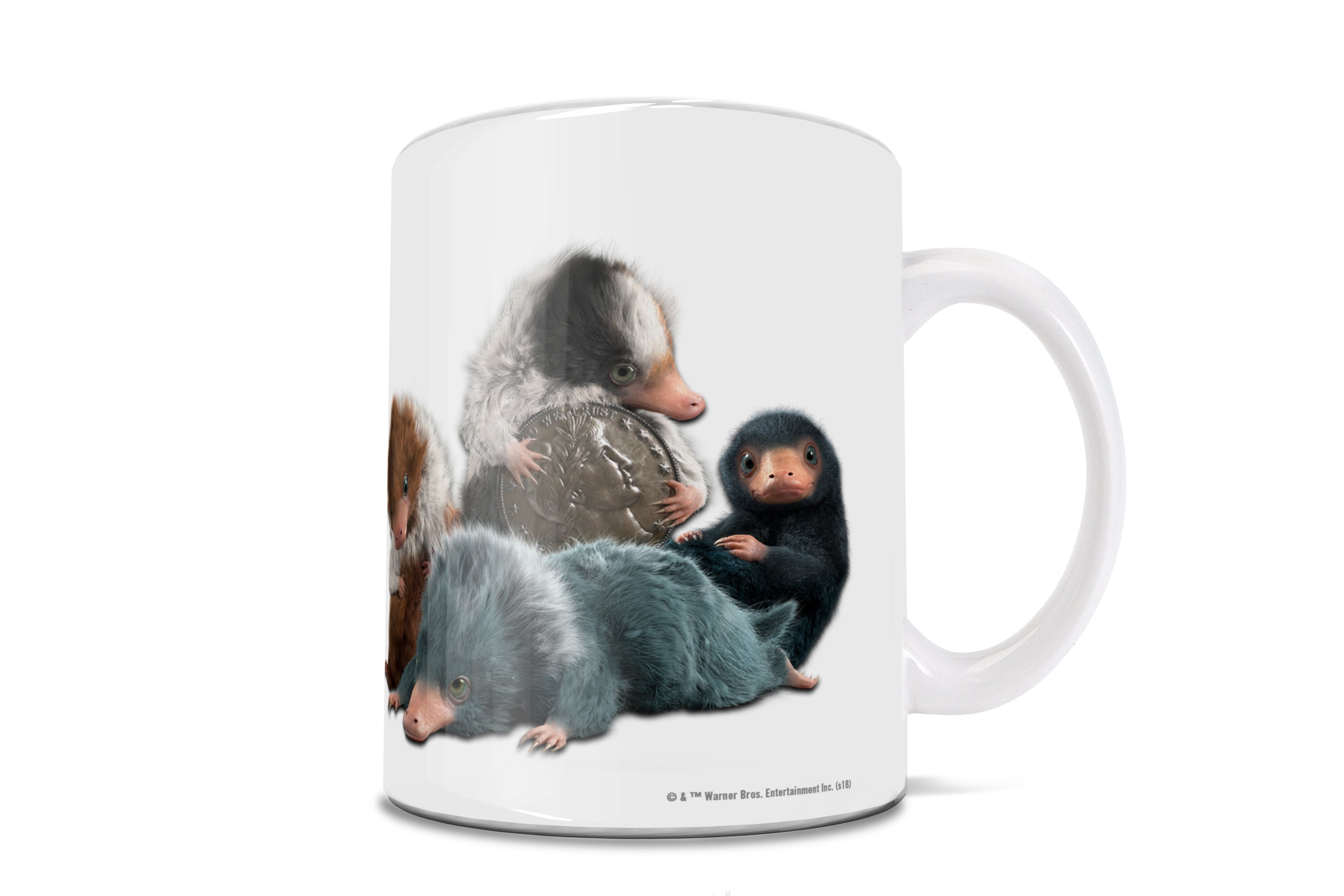 Fantastic Beasts: The Crimes of Grindelwald (Baby Nifflers) 11 oz Ceramic Mug WMUG857