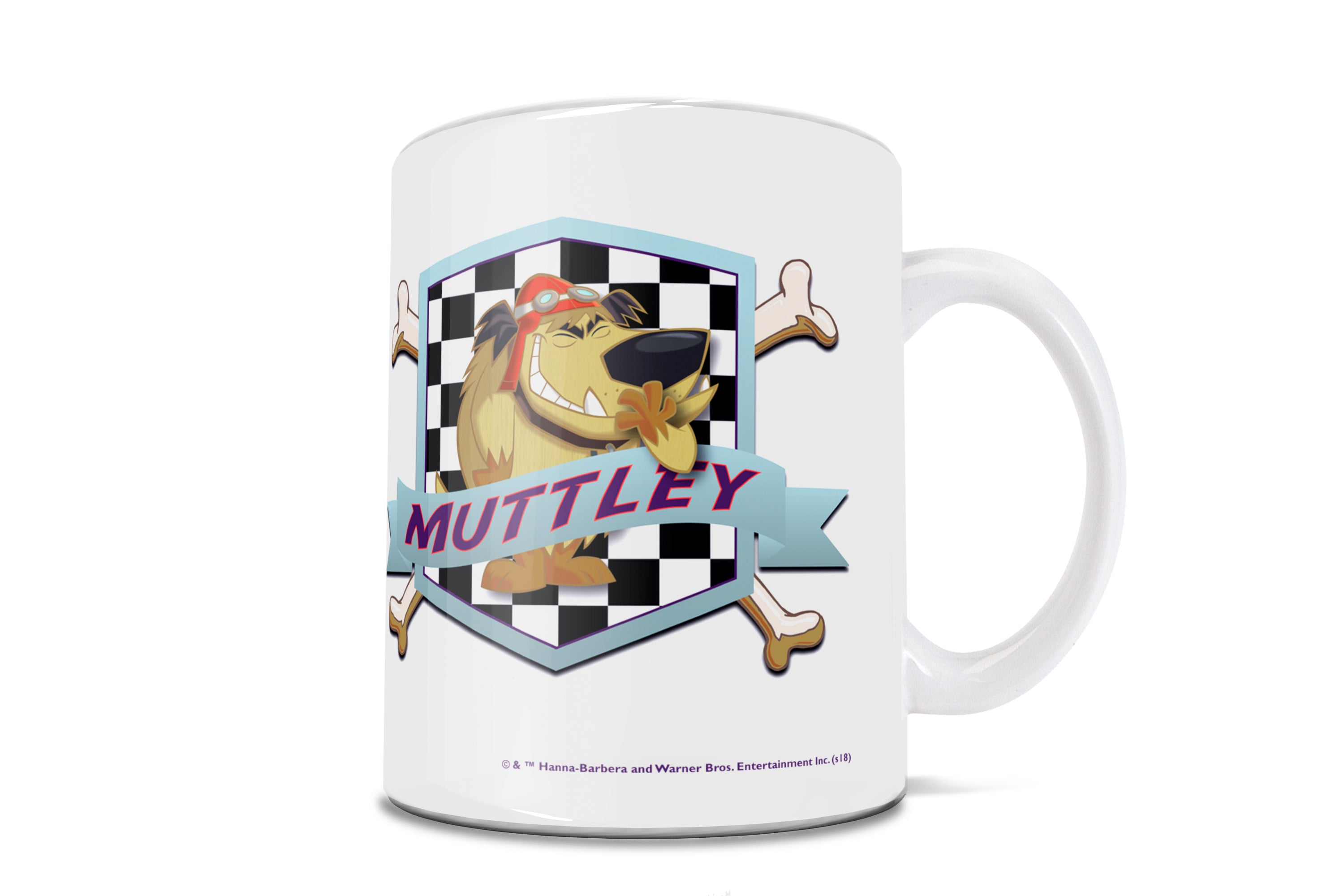 Wacky Races (Muttley Badge) 11 oz Ceramic Mug WMUG867