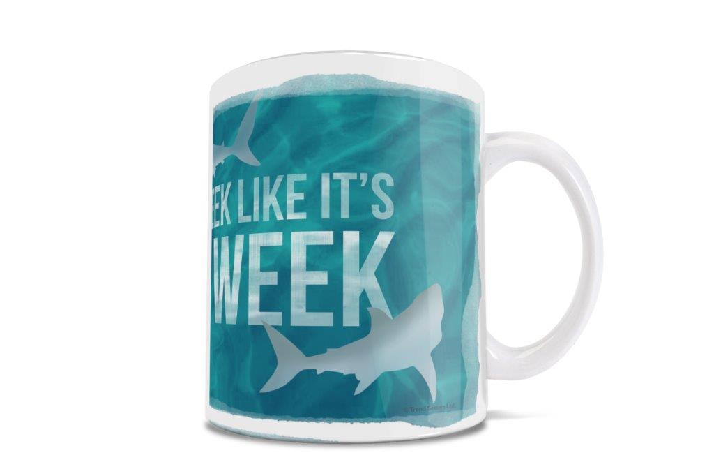 Trend Setters Originals (Like Its Shark Week) 11 oz Ceramic Mug WMUG875