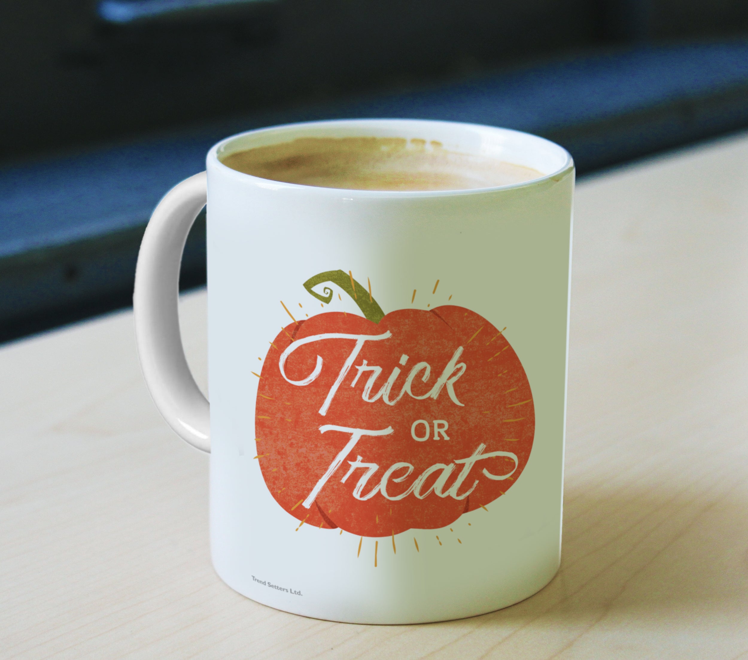 Halloween Collection (Pumpkin Trick Or Treat) 11 oz Ceramic Mug WMUG880