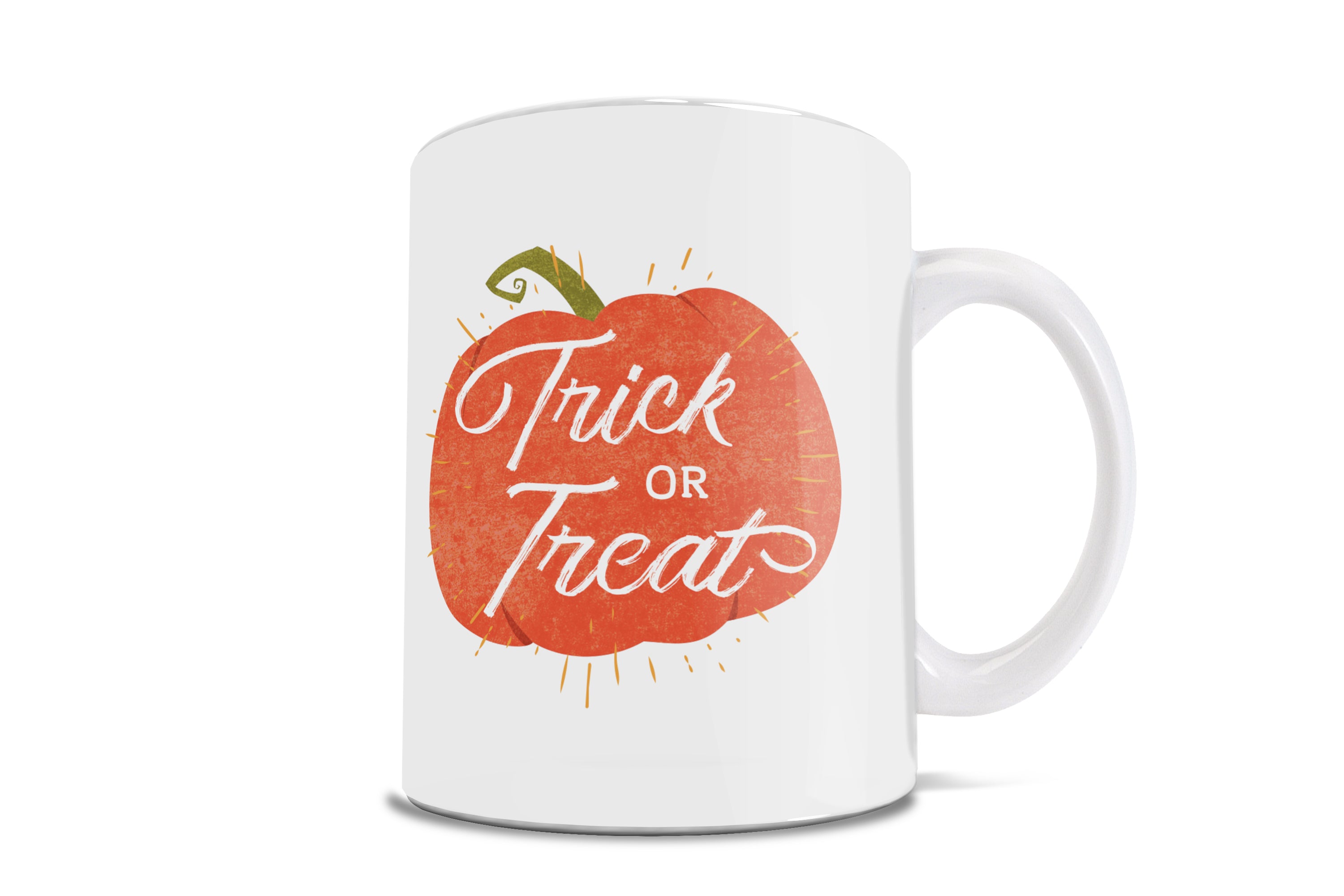 Halloween Collection (Pumpkin Trick Or Treat) 11 oz Ceramic Mug WMUG880