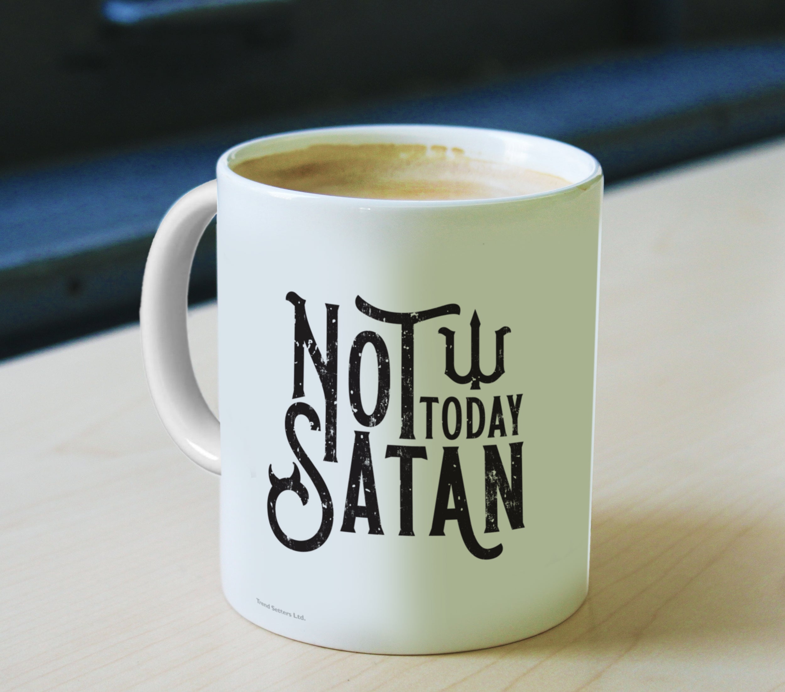 Halloween Collection (Not Today Satan) 11 oz Ceramic Mug WMUG881