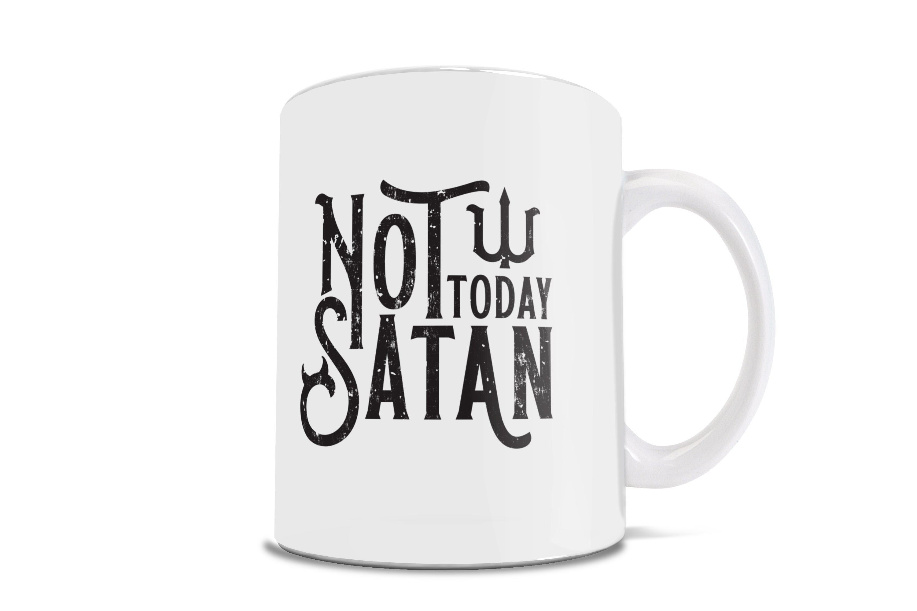 Halloween Collection (Not Today Satan) 11 oz Ceramic Mug WMUG881