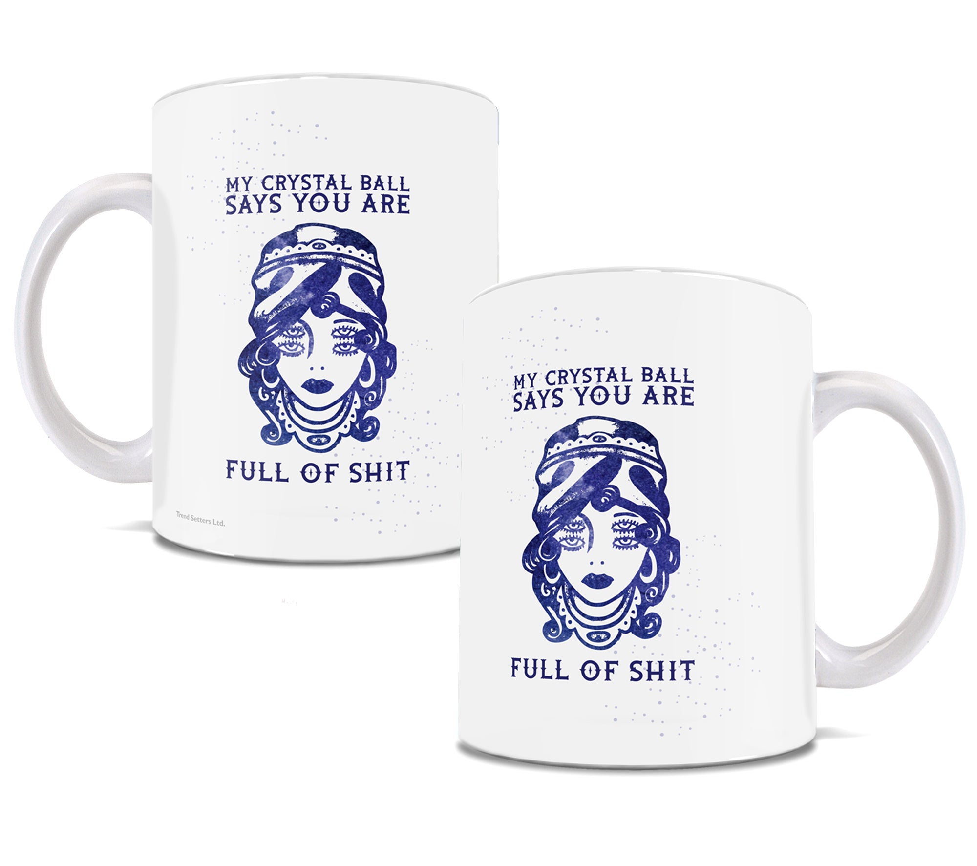 Halloween (Full of Shit) Effwords 11 oz Ceramic Mug WMUG885