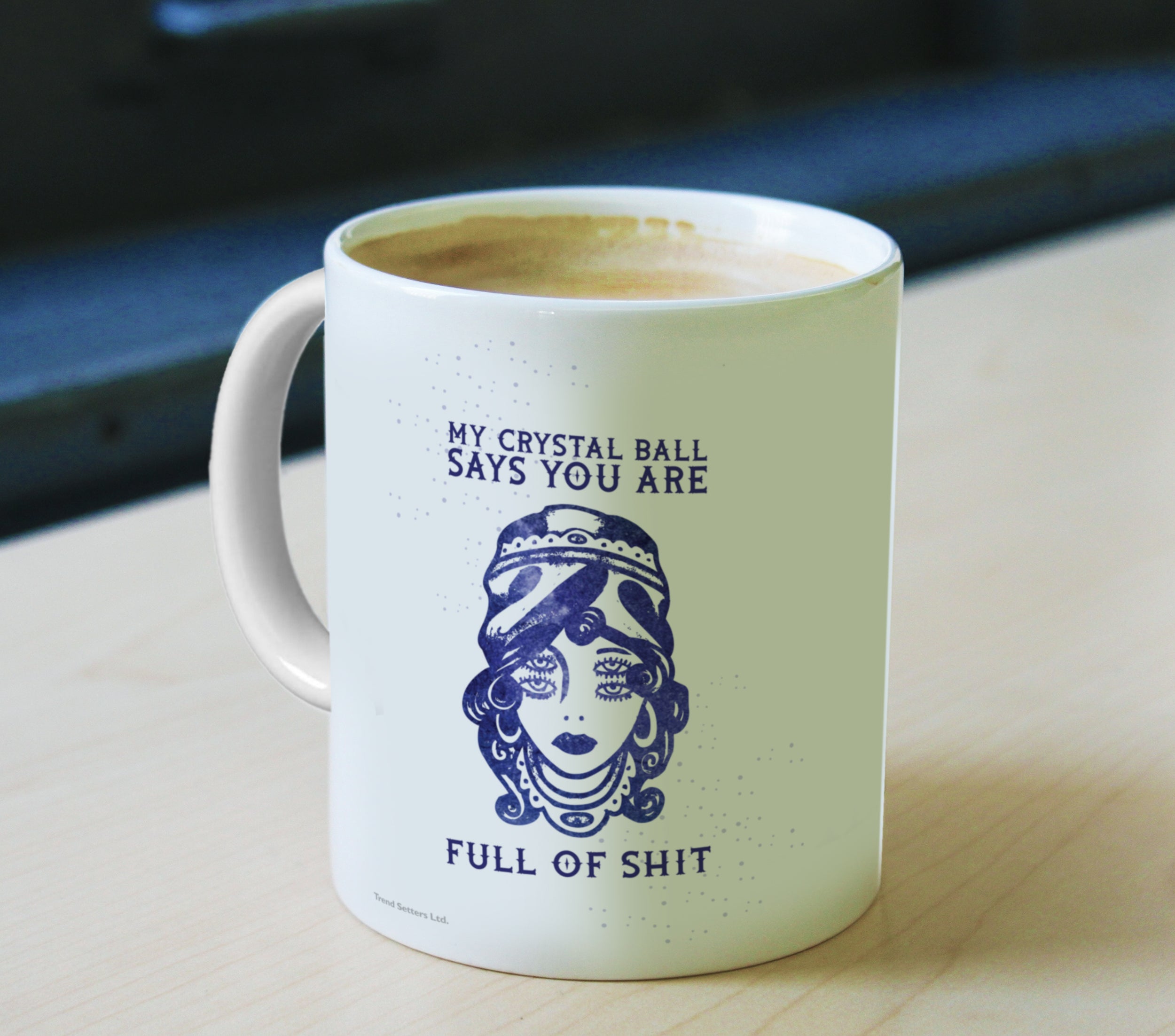 Halloween (Full of Shit) Effwords 11 oz Ceramic Mug WMUG885