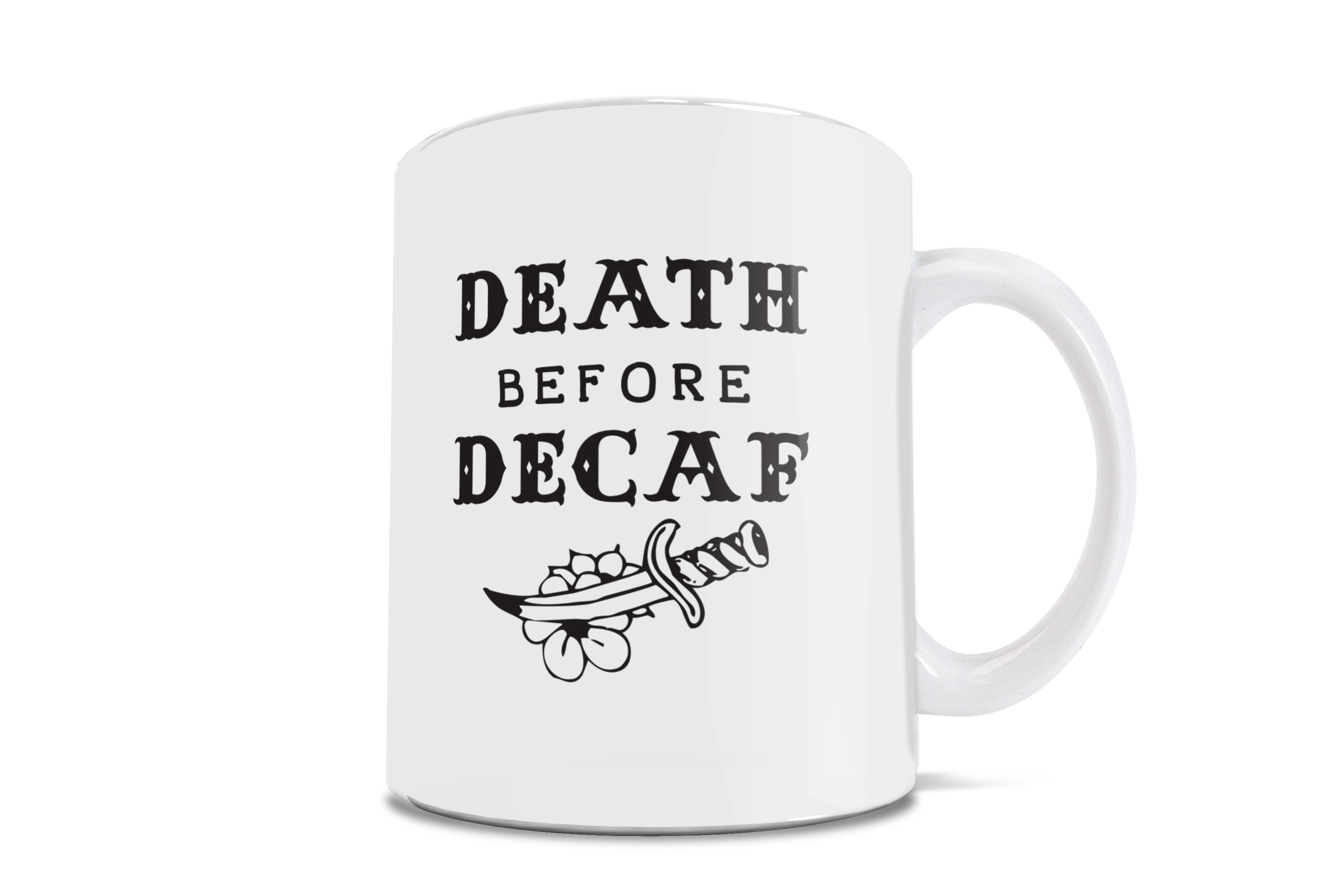 Halloween Collection (Death Before Decaf) 11 oz Ceramic Mug WMUG886