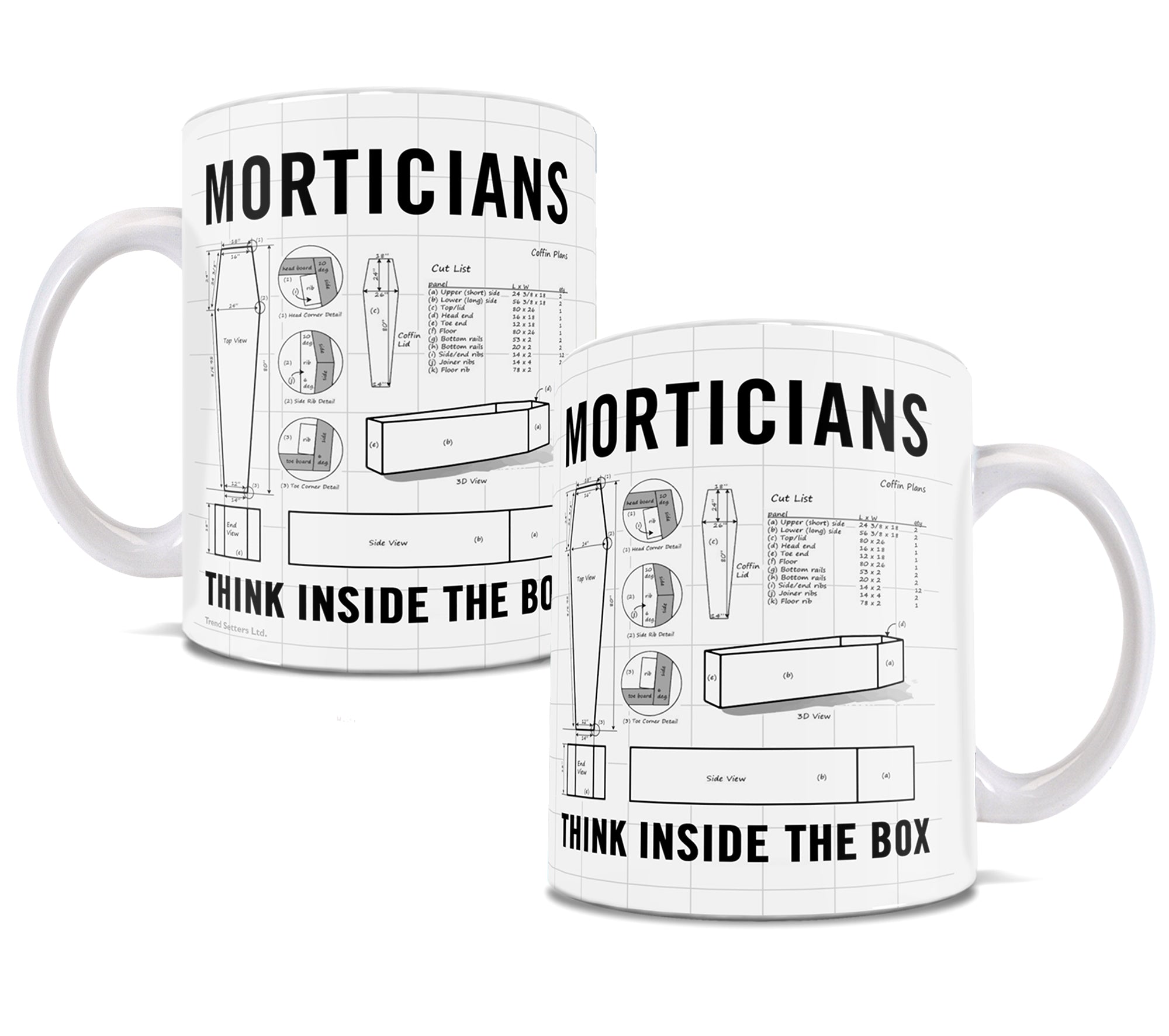 Career Collection (Inside The Box) 11 oz Ceramic Mug WMUG897