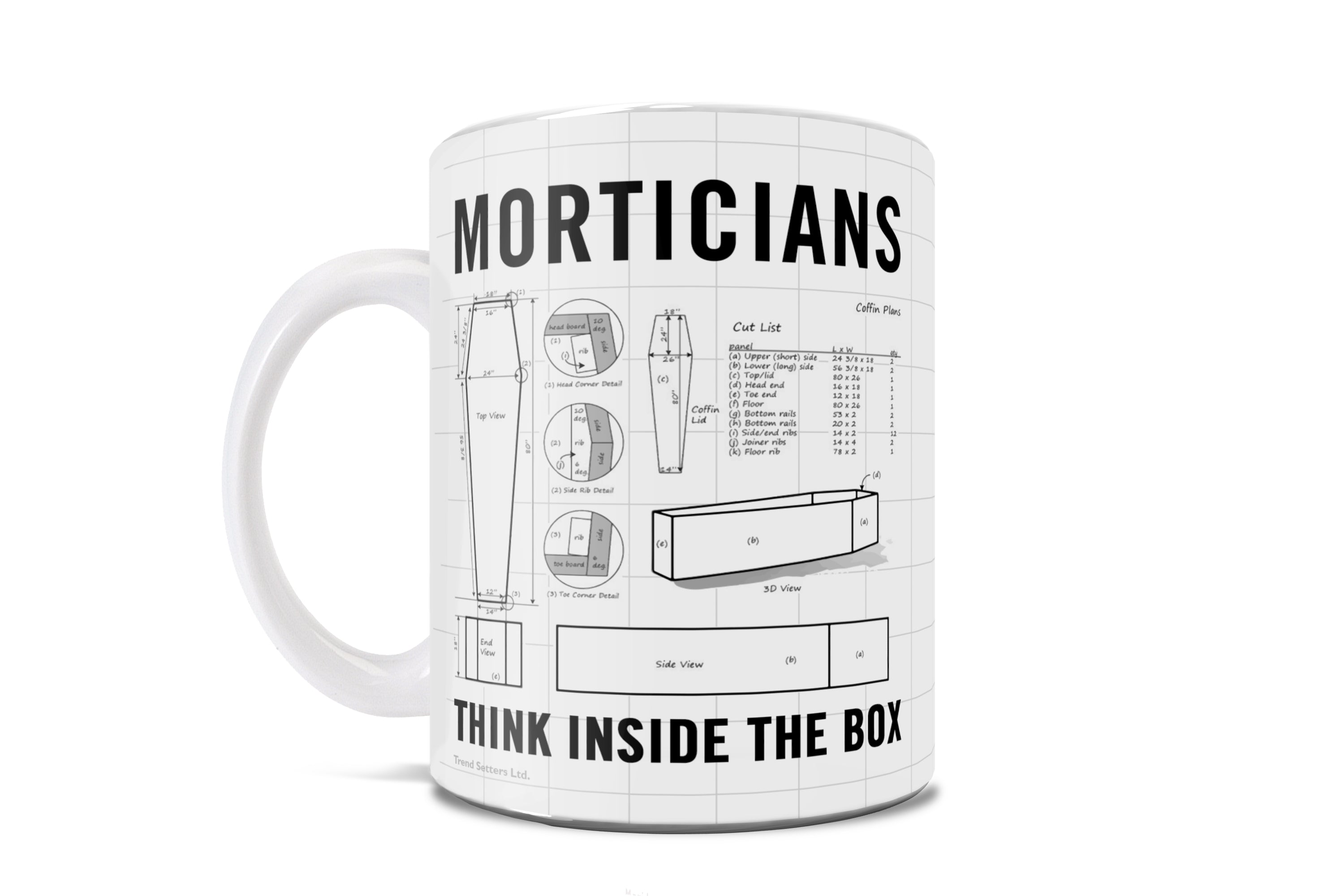 Career Collection (Inside The Box) 11 oz Ceramic Mug WMUG897