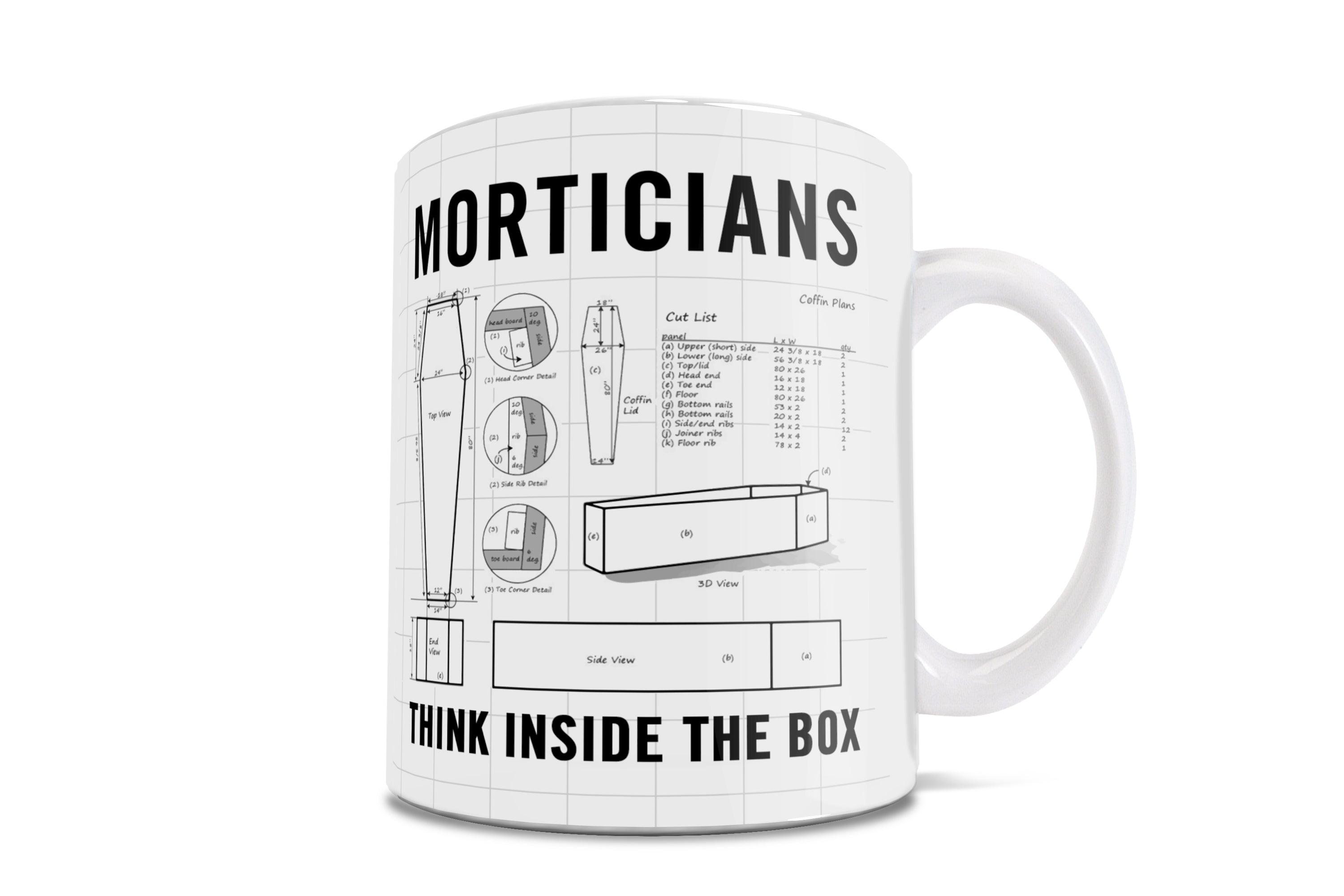 Career Collection (Inside The Box) 11 oz Ceramic Mug WMUG897