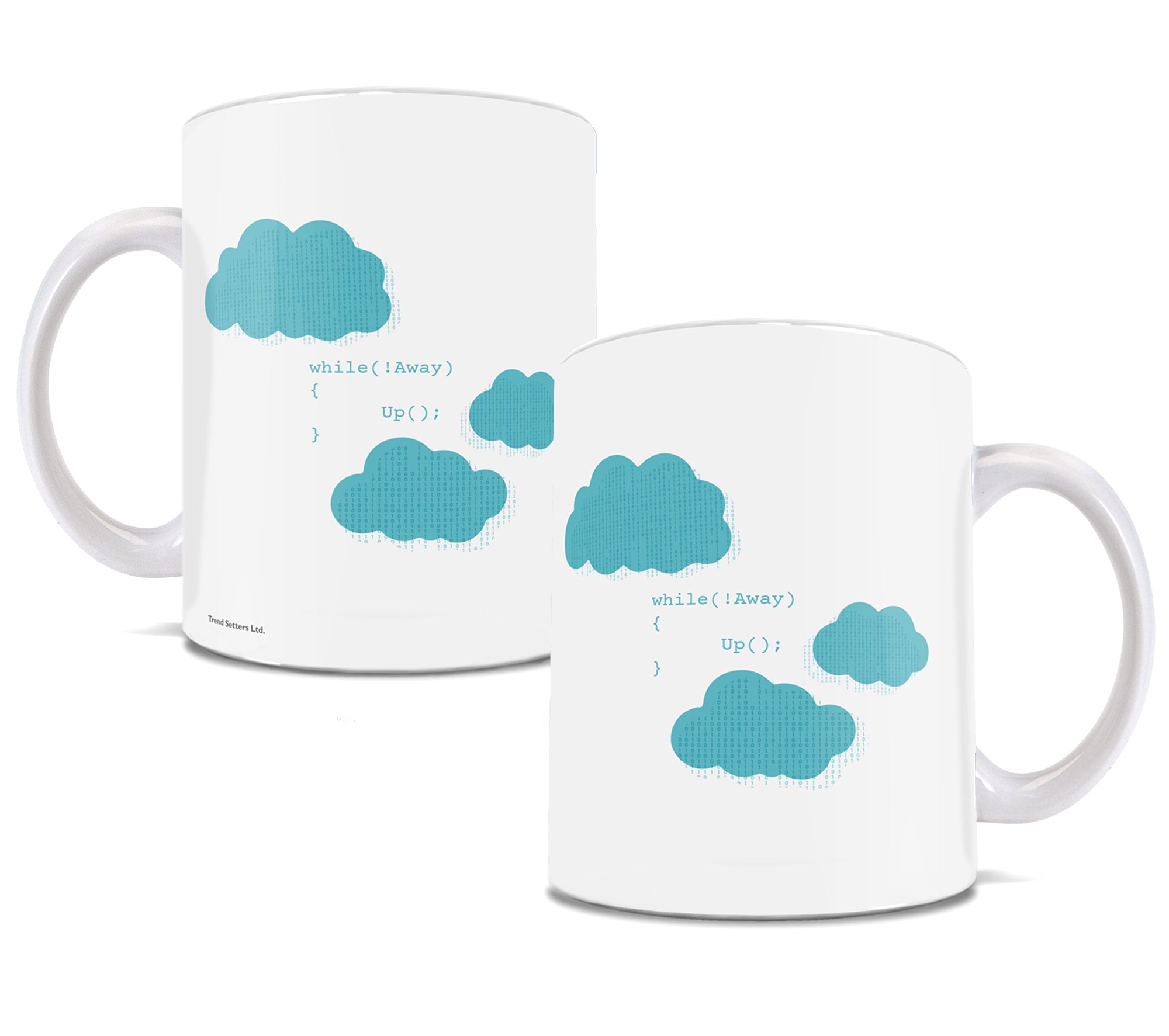 Career Collection (Java Script Up Up and Away) 11 oz Ceramic Mug WMUG904