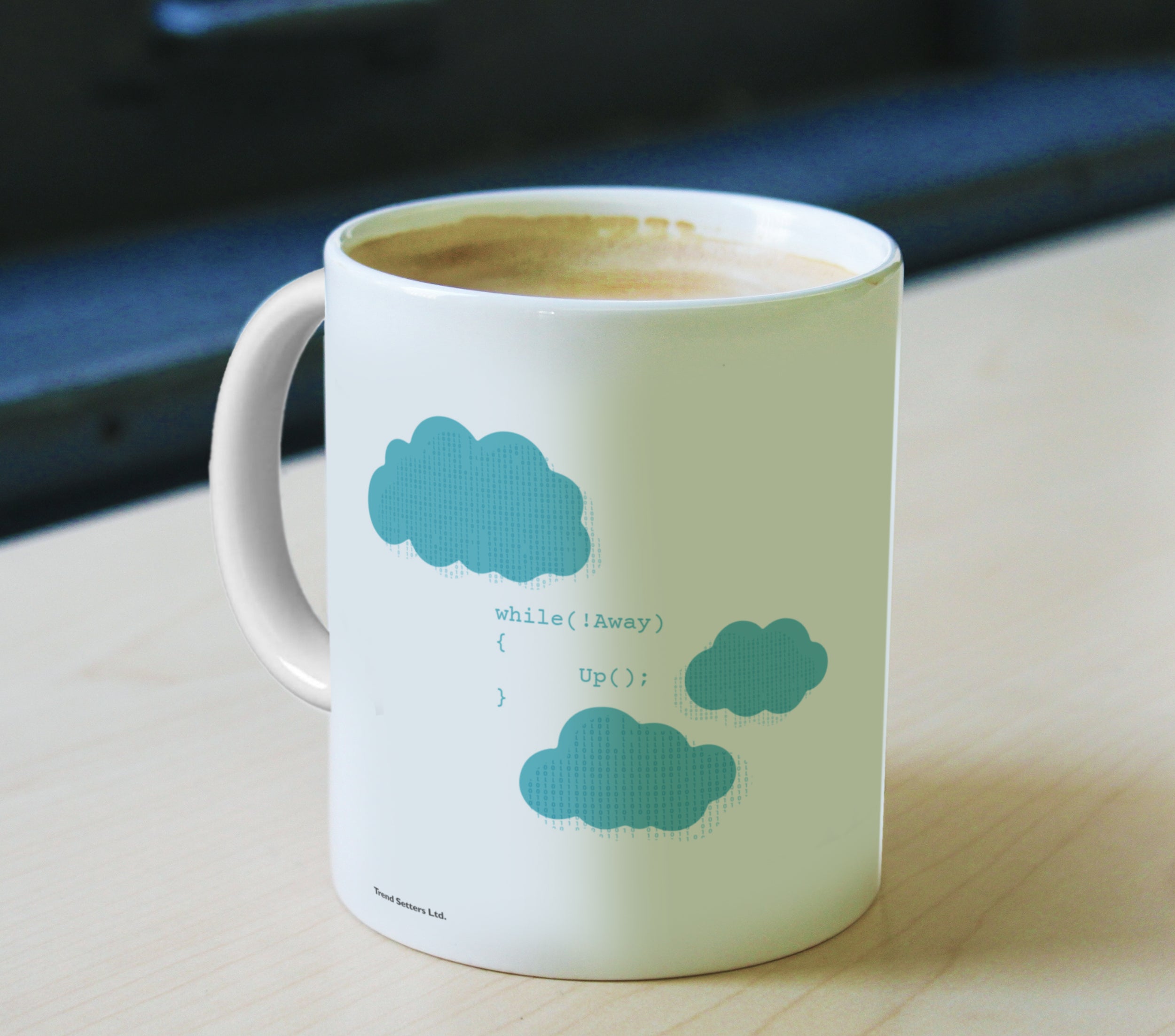 Career Collection (Java Script Up Up and Away) 11 oz Ceramic Mug WMUG904