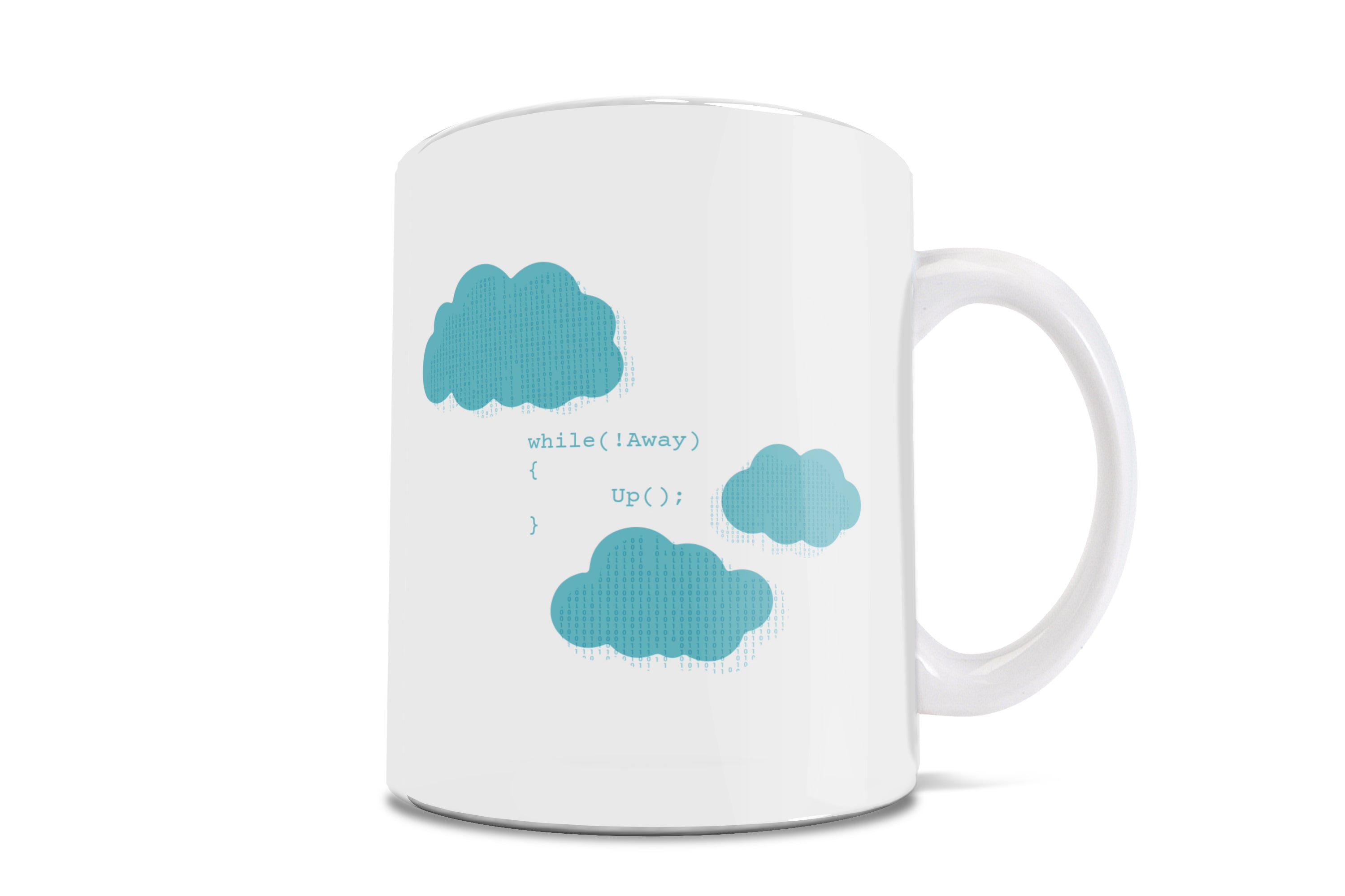 Career Collection (Java Script Up Up and Away) 11 oz Ceramic Mug WMUG904