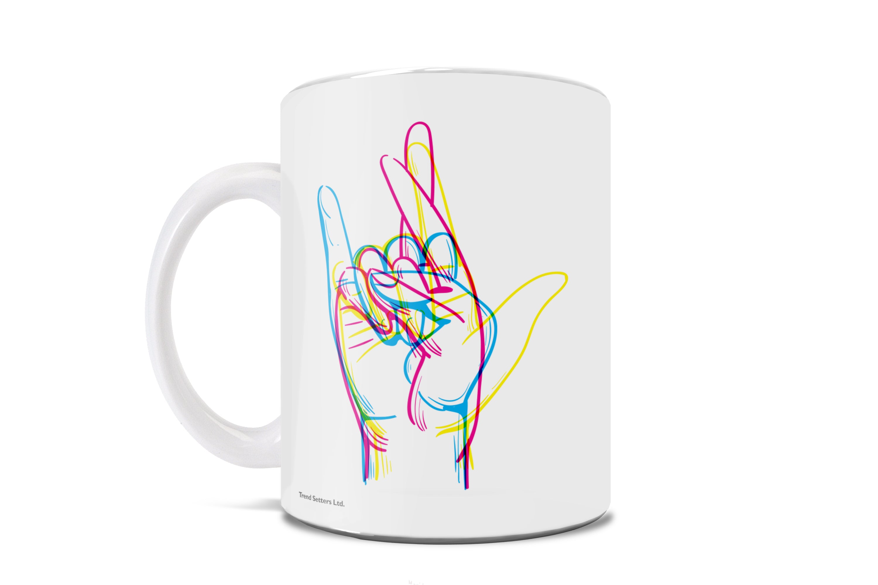 Career Collection (ASL I Really Love You) 11 oz Ceramic Mug WMUG906