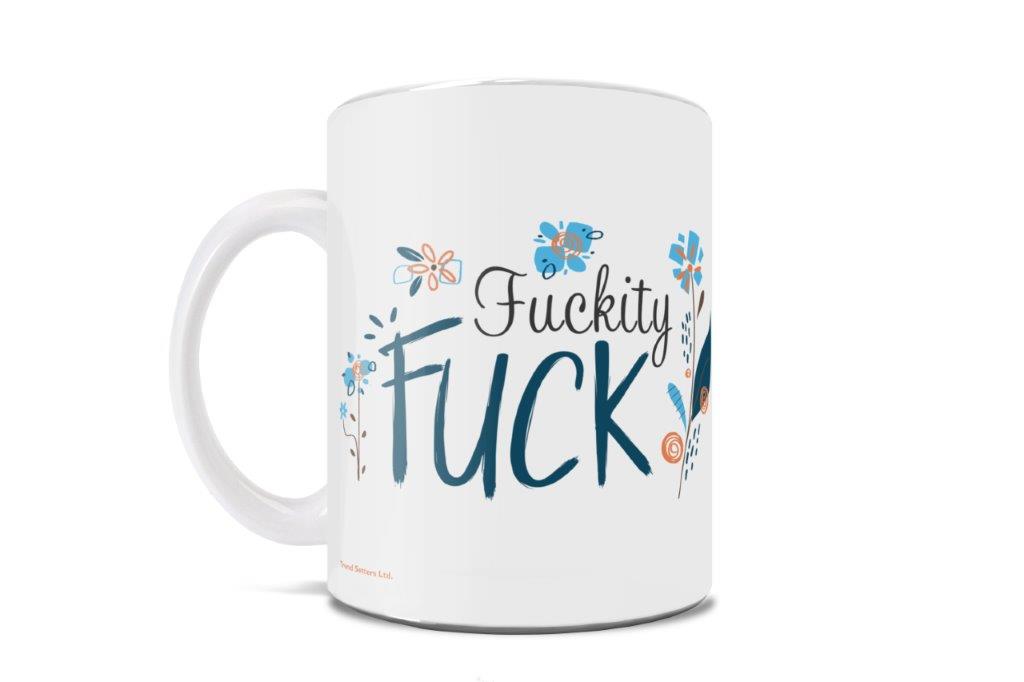 Fuckity Fuck (Floral) Effwords 11 oz Ceramic Mug WMUG921