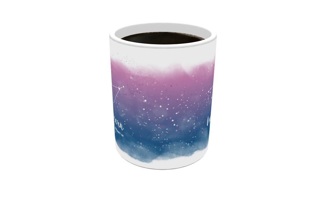Zodiac Collection (Capricorn- Personalized) 11 oz White Ceramic Mug