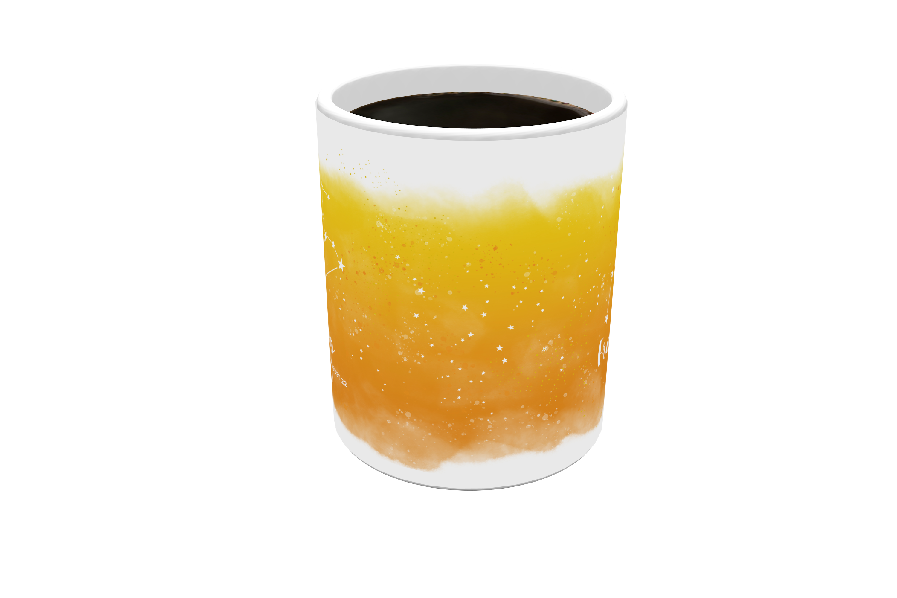 Zodiac Collection (Leo - Personalized) 11 oz White Ceramic Mug