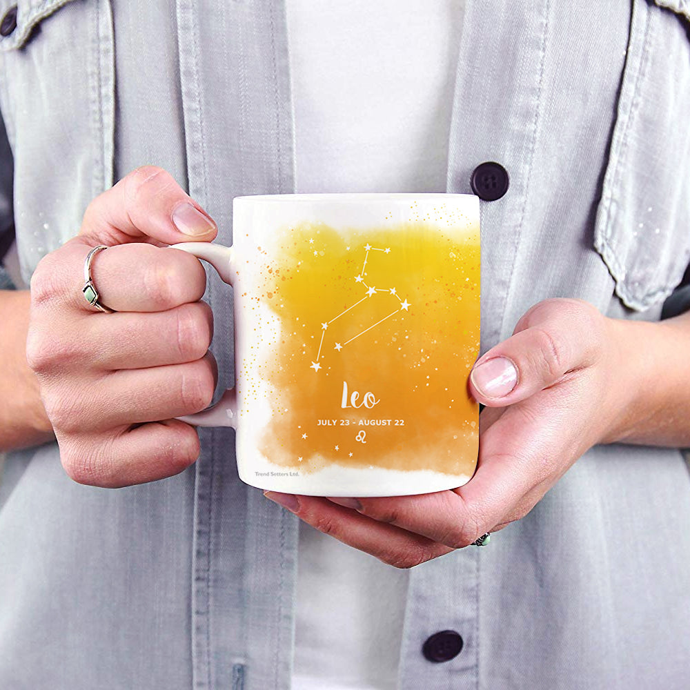 Zodiac Collection (Leo - Personalized) 11 oz White Ceramic Mug