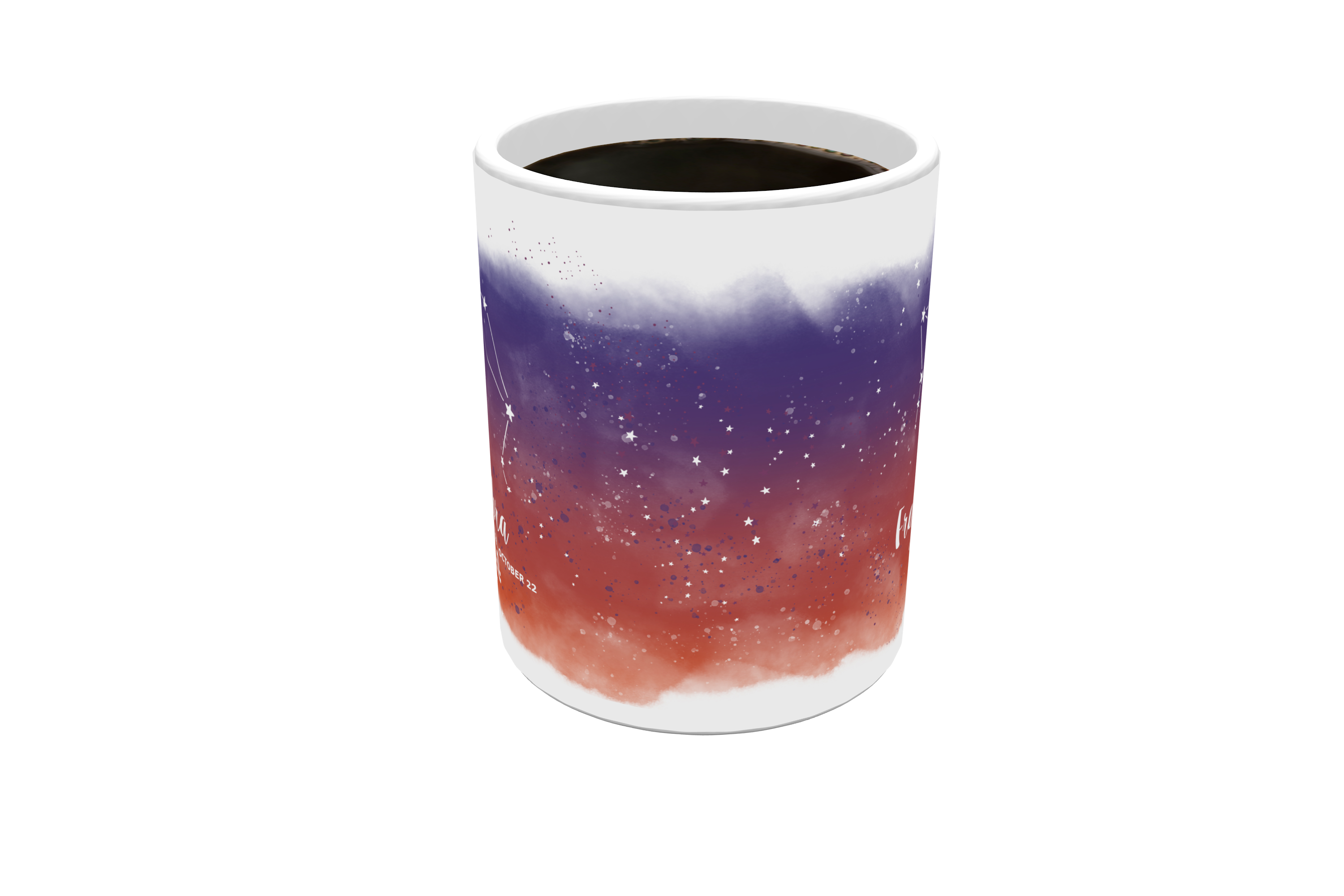 Zodiac Collection (Libra - Personalized) 11 oz White Ceramic Mug