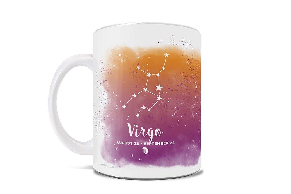 Zodiac Collection (Virgo - Personalized) 11 oz White Ceramic Mug