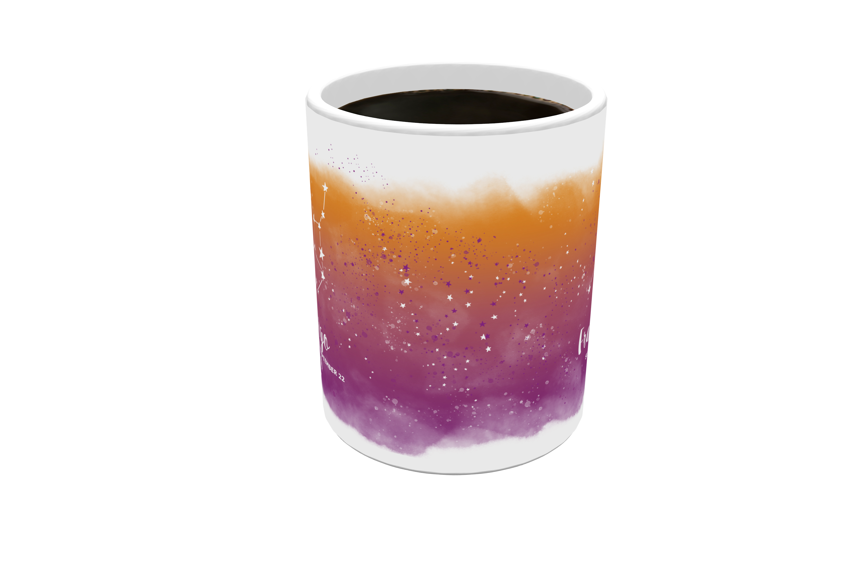 Zodiac Collection (Virgo - Personalized) 11 oz White Ceramic Mug