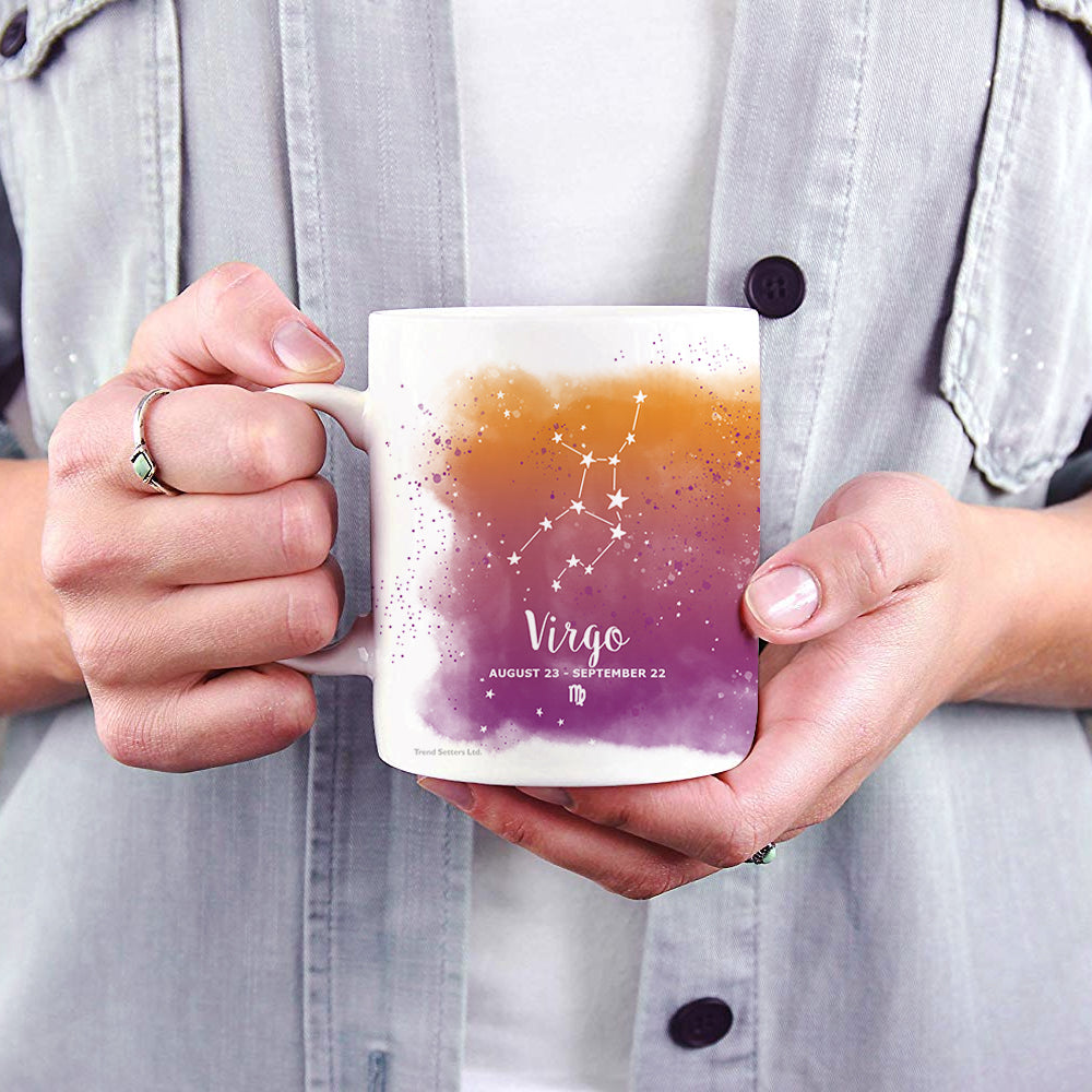 Zodiac Collection (Virgo - Personalized) 11 oz White Ceramic Mug