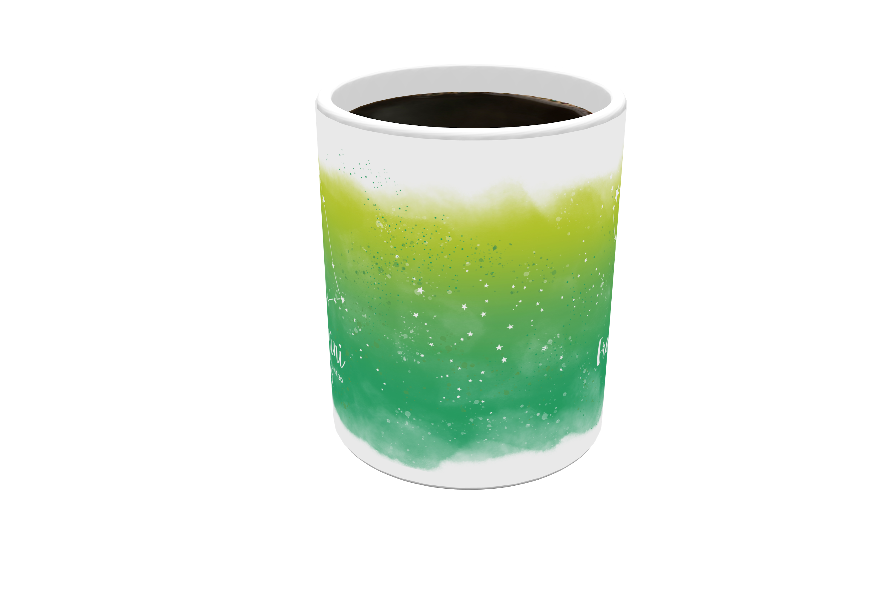 Zodiac Collection (Gemini - Personalized) 11 oz White Ceramic Mug