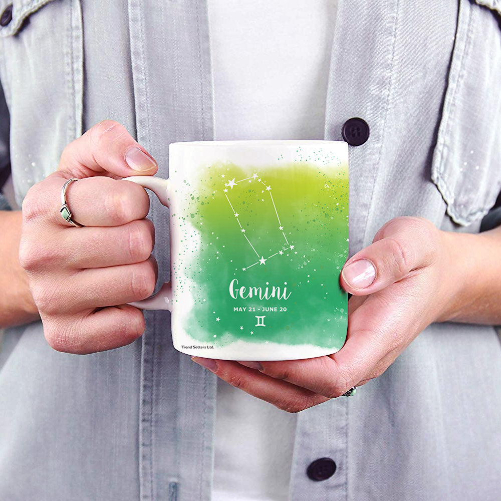 Zodiac Collection (Gemini - Personalized) 11 oz White Ceramic Mug
