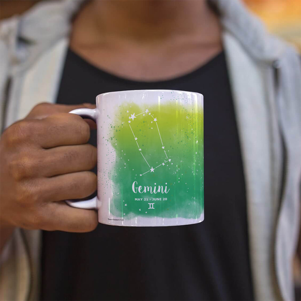 Zodiac Collection (Gemini - Personalized) 11 oz White Ceramic Mug