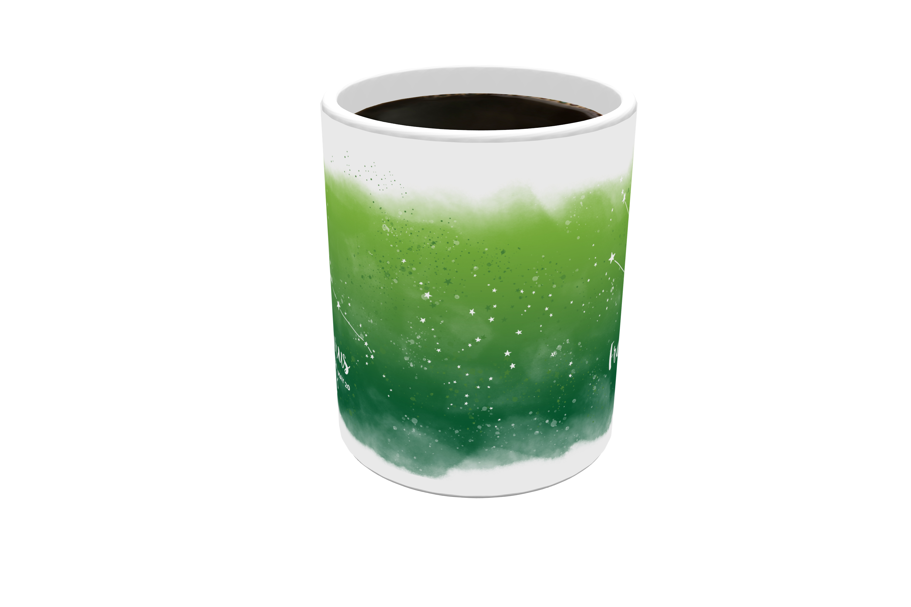 Zodiac Collection (Taurus - Personalized) 11 oz White Ceramic Mug