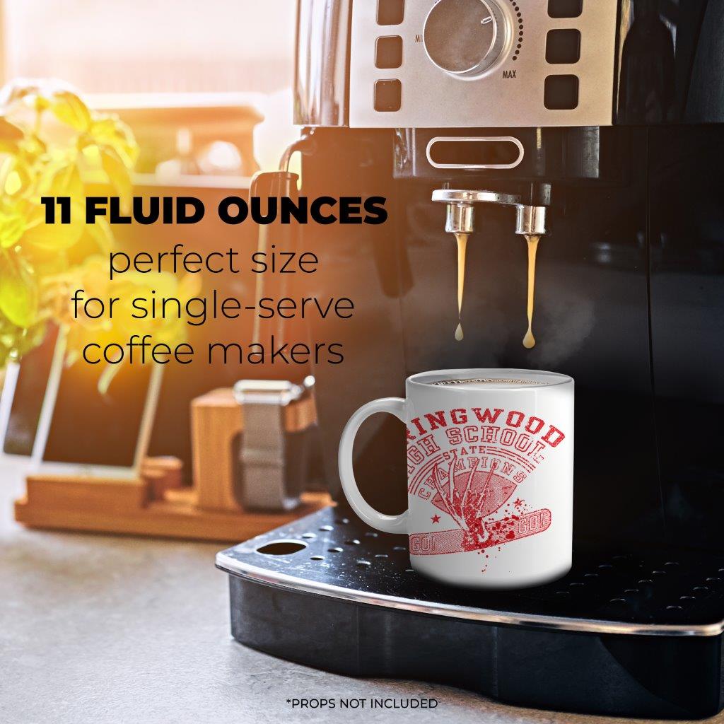 Nightmare on Elm Street (The Slashers) 11 oz White Ceramic Mug WMUG973