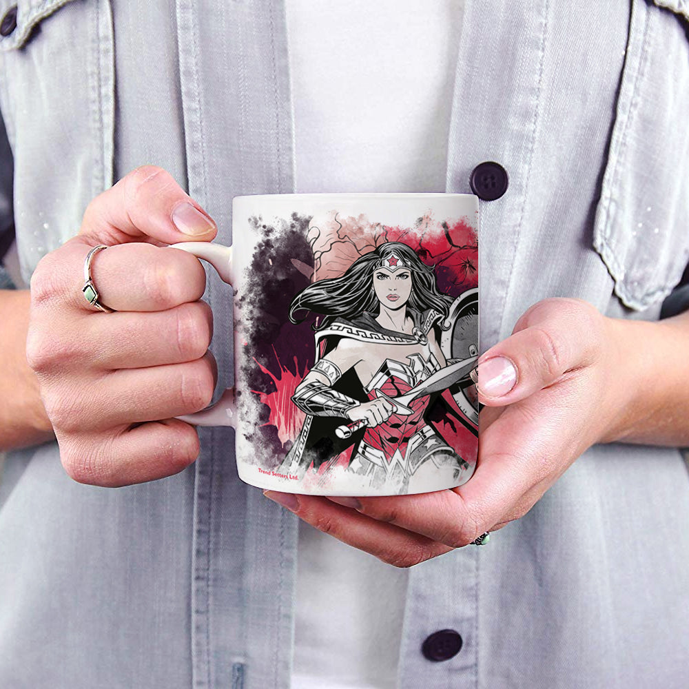 DC Comics (Mothers Day - Wonder Woman Watercolor) 11 oz Ceramic Mug WMUG977B