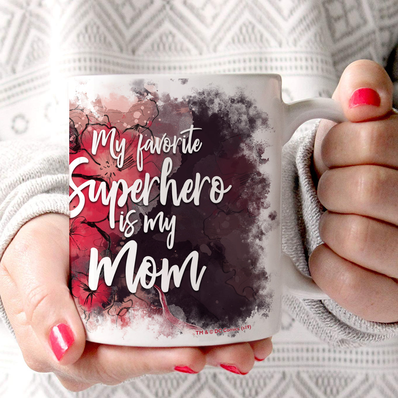 DC Comics (Mothers Day - Wonder Woman Watercolor) 11 oz Ceramic Mug WMUG977B