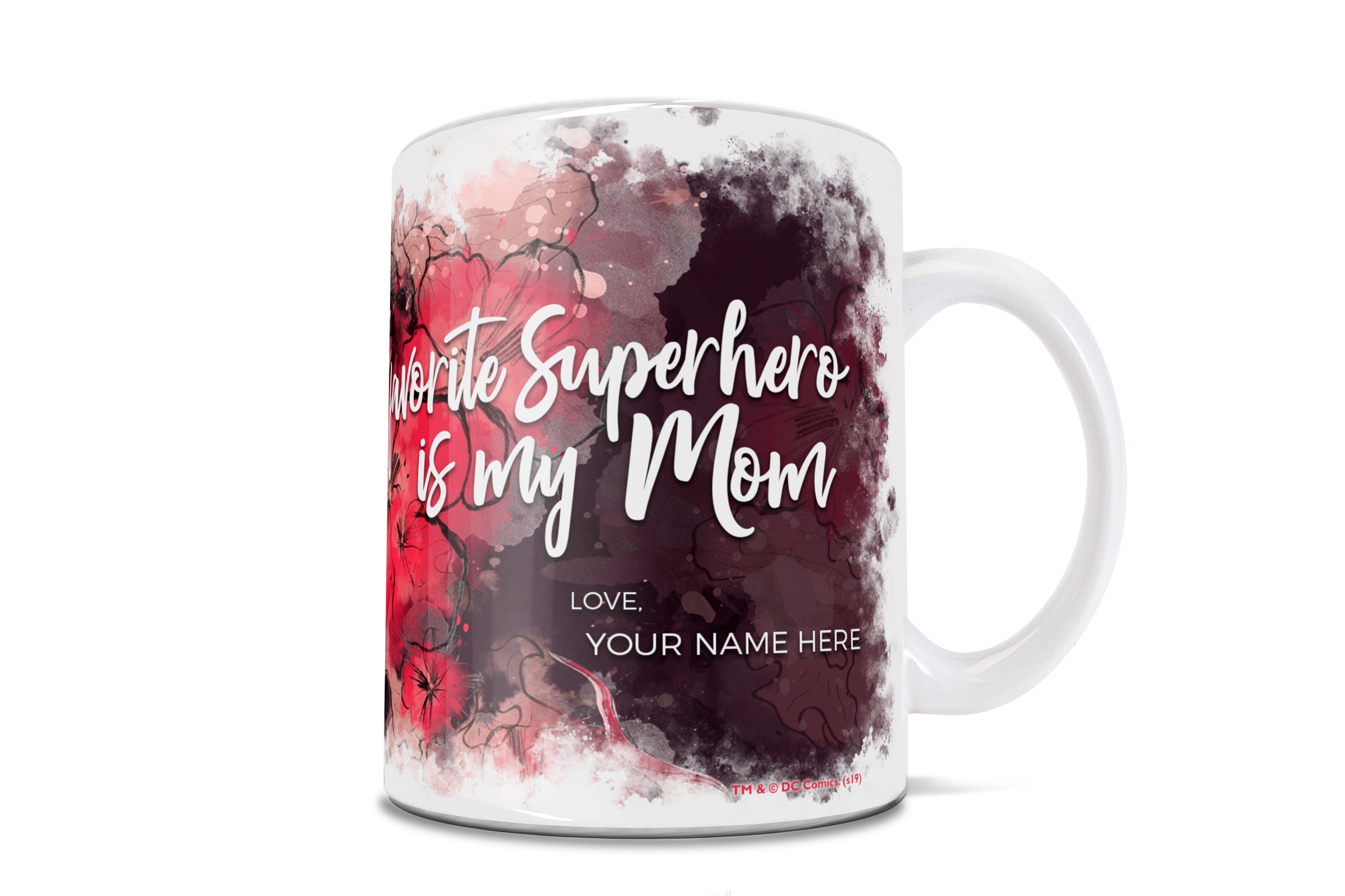 DC Comics (Mothers Day - Wonder Woman Watercolor) 11 oz Ceramic Mug WMUG977B