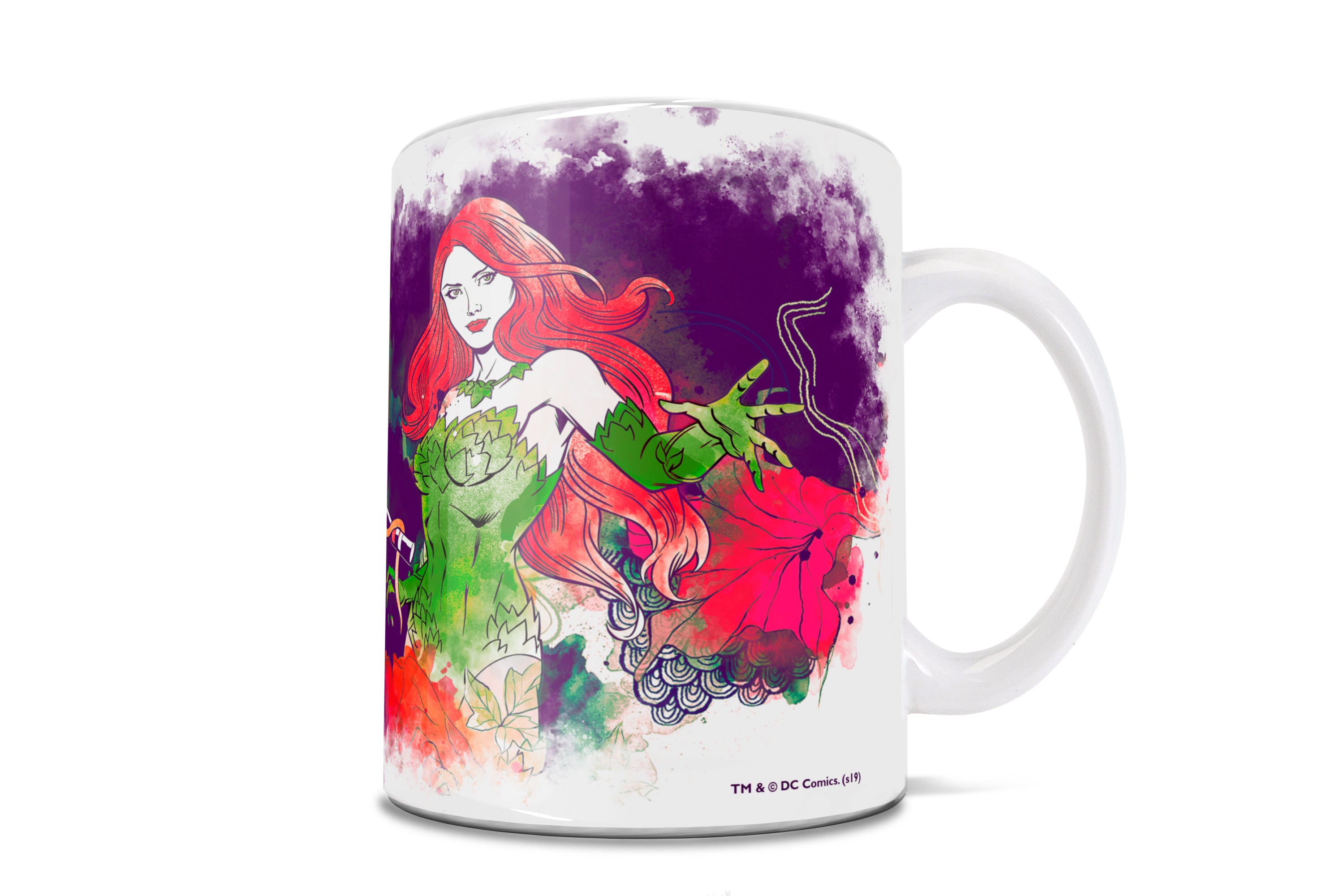 DC Comics (Harley and Ivy Watercolor) 11 oz Ceramic Mug WMUG979