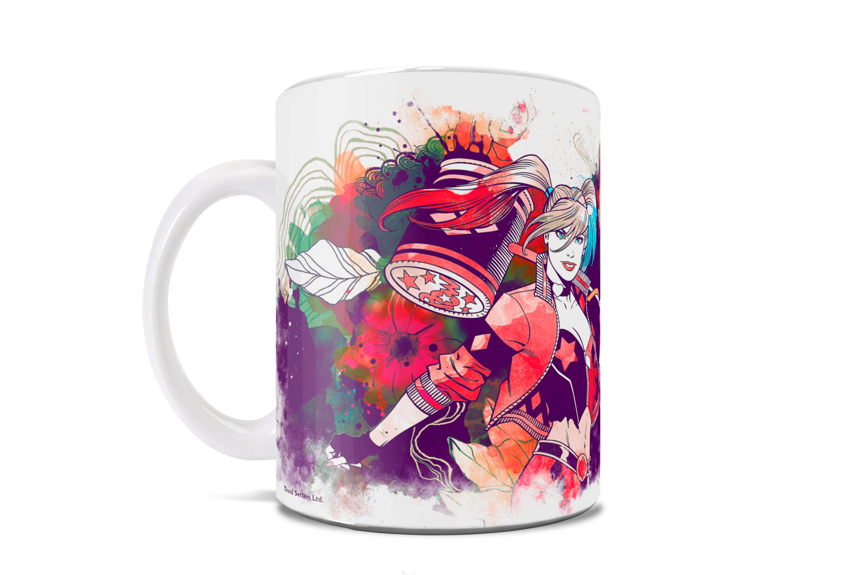 DC Comics (Harley and Ivy Watercolor) 11 oz Ceramic Mug WMUG979