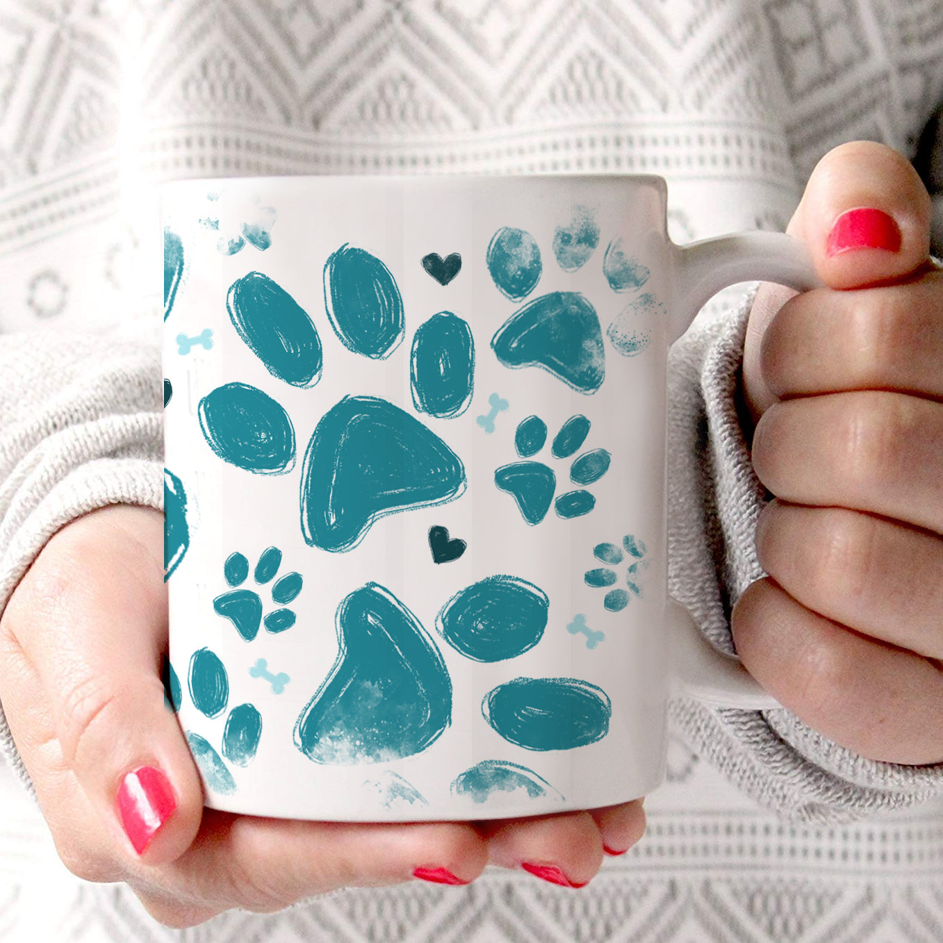 Pet Collection (Dog Mom) 11 oz Ceramic Mug WMUG997